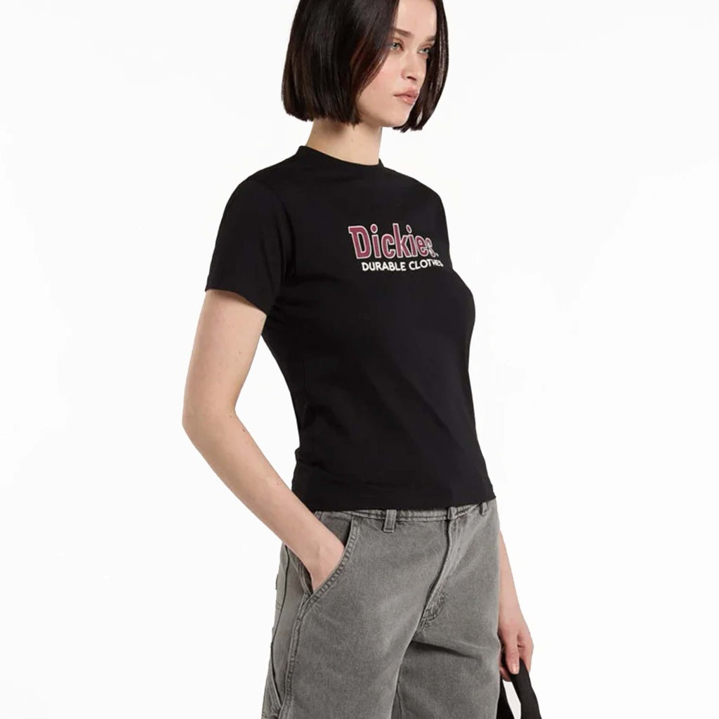 DICKIES WILLISTON TEE SS W en color NEGRO  (6)