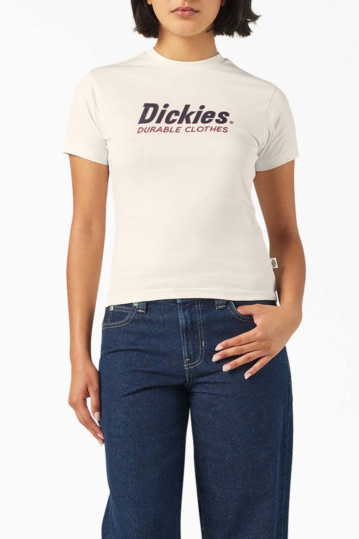 DICKIES WILLISTON TEE SS W en color BEIS  (3)