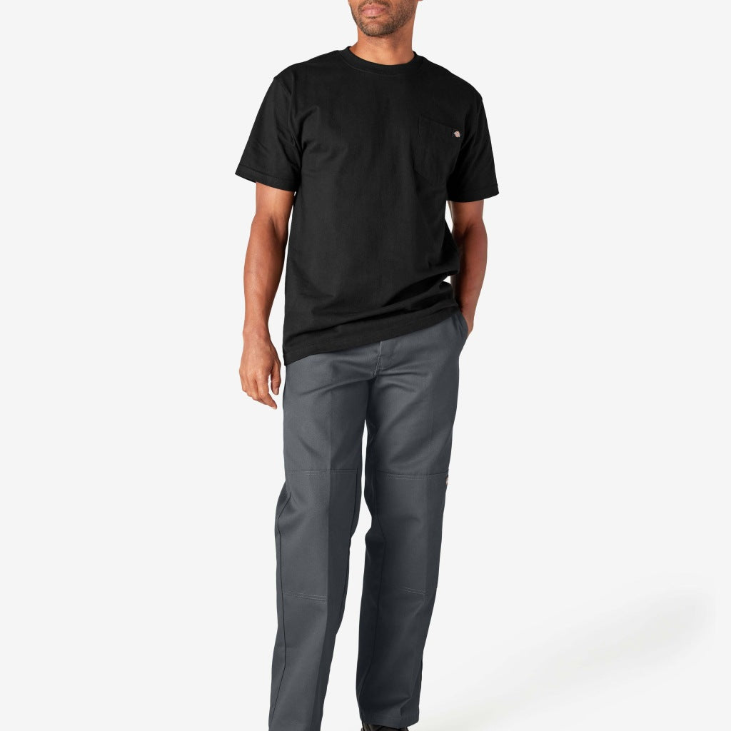 DICKIES HEAVYWEIGHT SS POCKET en color NEGRO  (4)