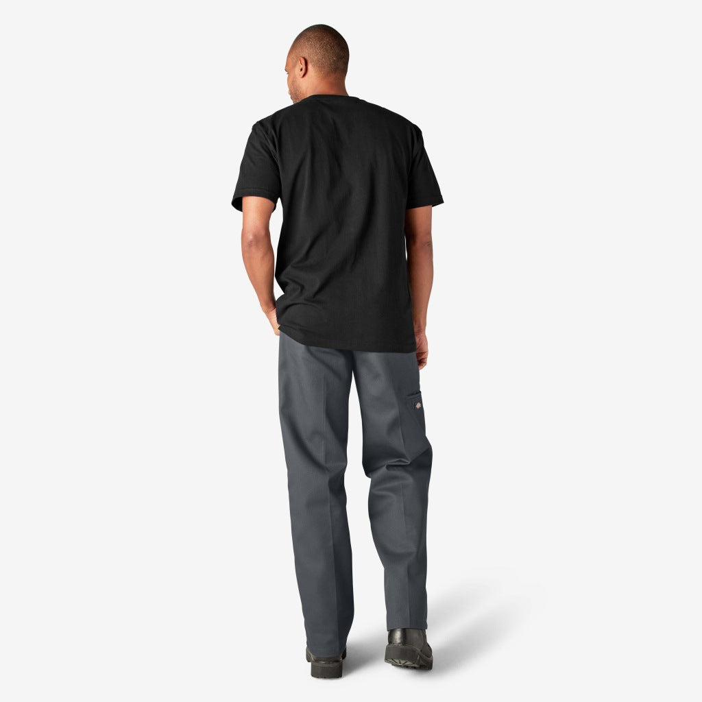 DICKIES HEAVYWEIGHT SS POCKET en color NEGRO  (5)