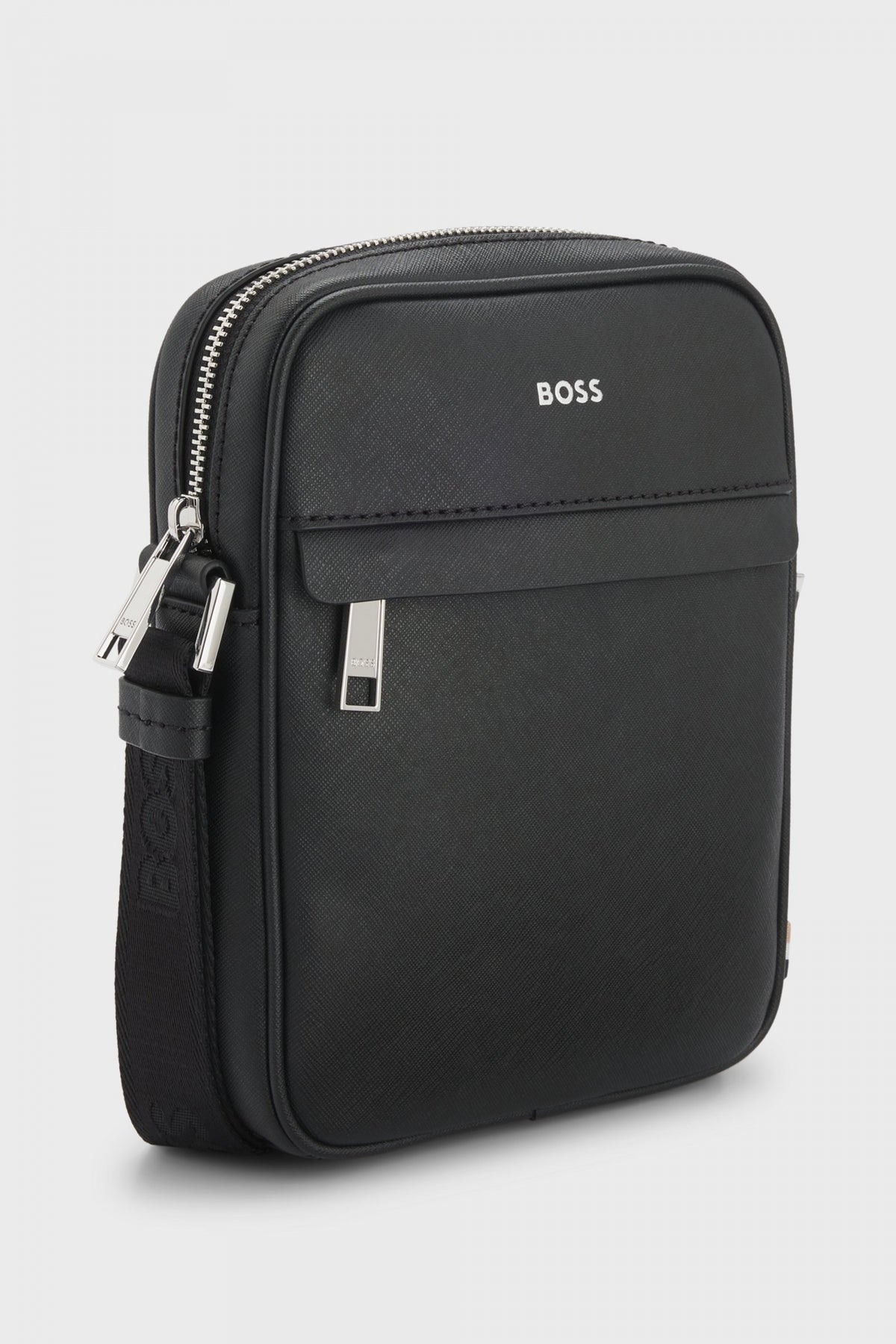 HUGO BOSS ZAIR MN NS ZIP en color NEGRO  (3)