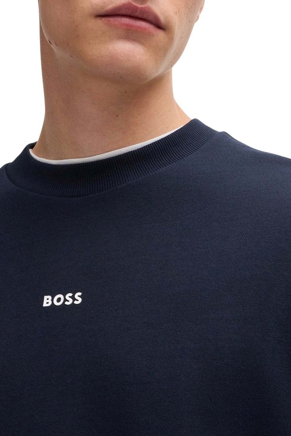 BOSS WESMALLCREW en color AZUL  (4)