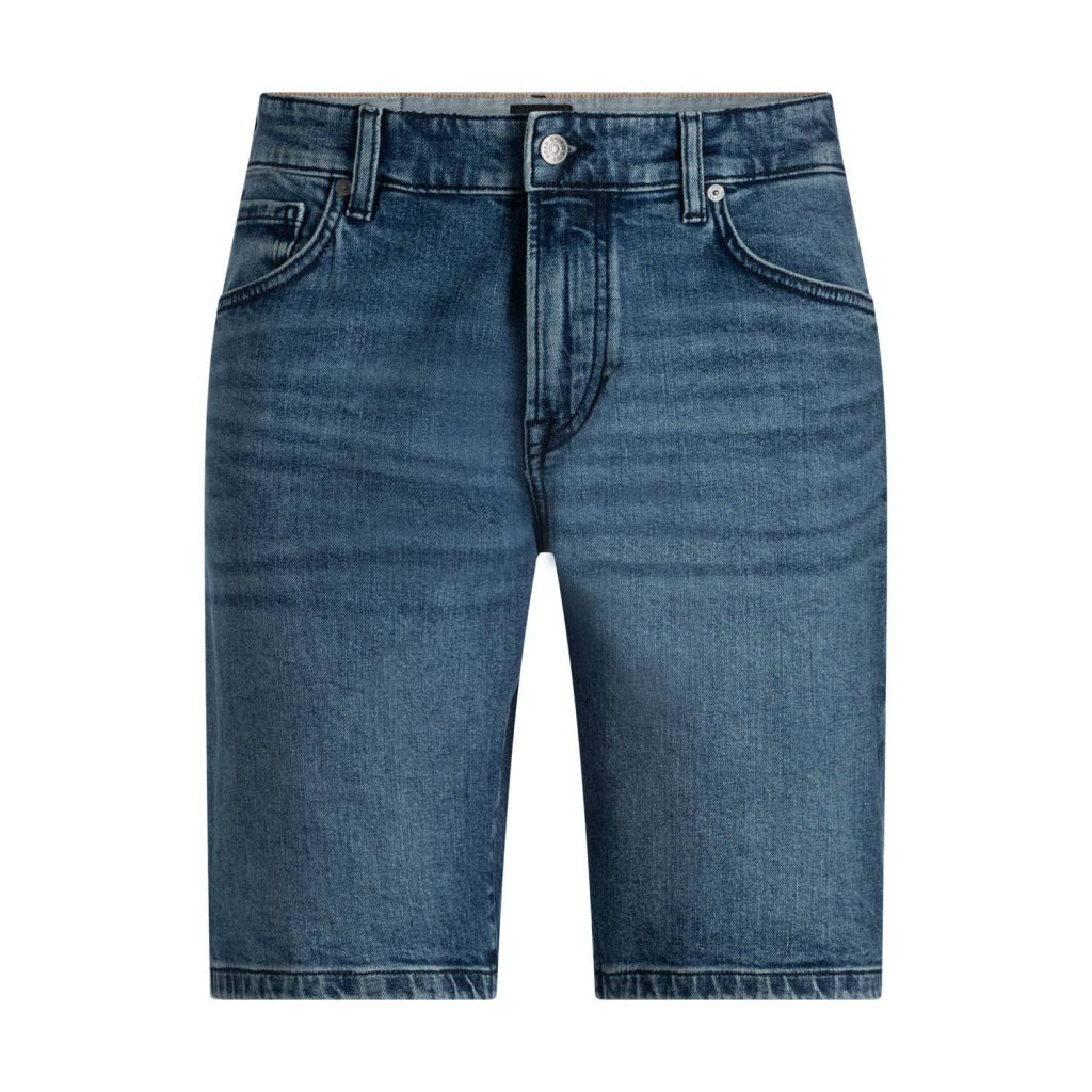 BOSS Re.Maine Shorts BO en color AZUL  (4)