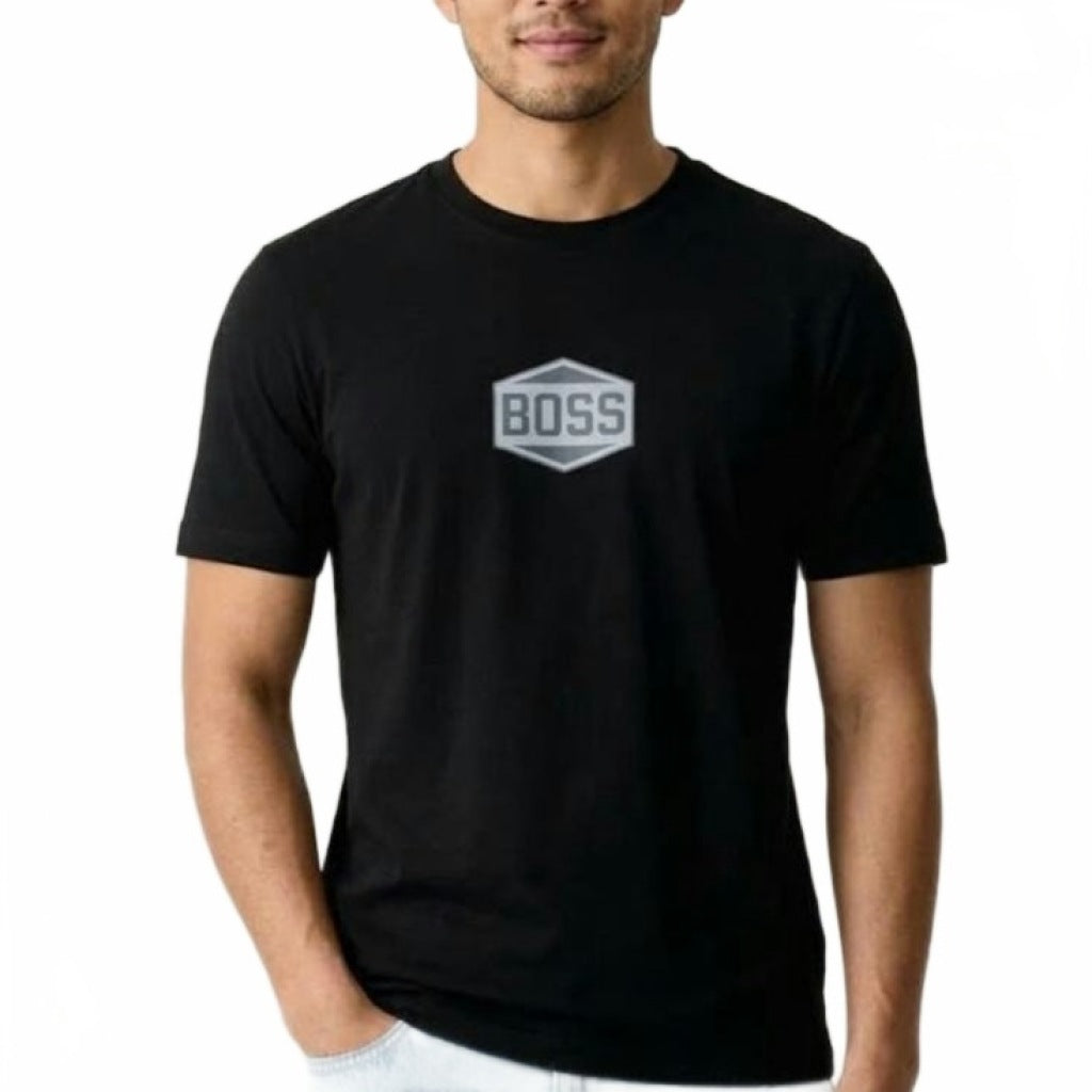 BOSS HB TE LOGOTAPE en color NEGRO  (4)