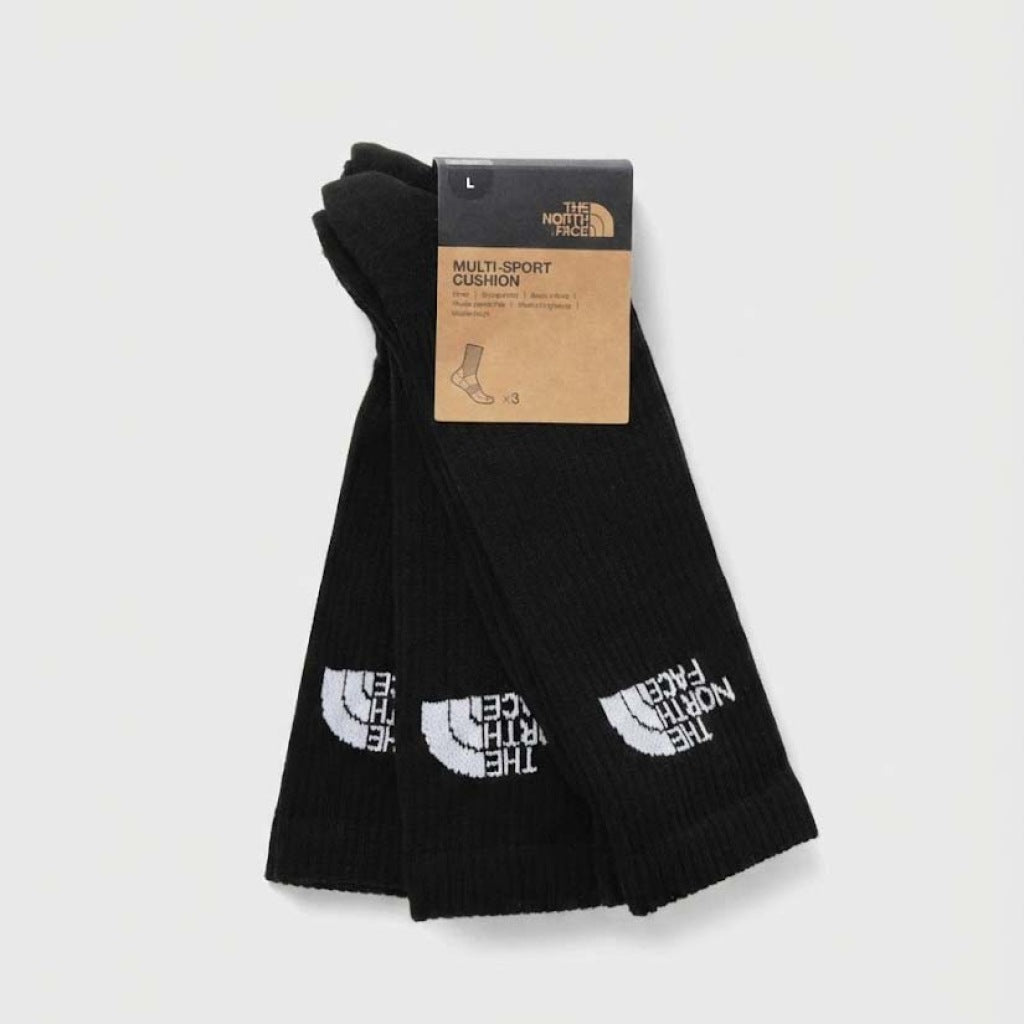 THE NORTH FACE MLSPRT SOCK CSH CREW   en color NEGRO  (4)