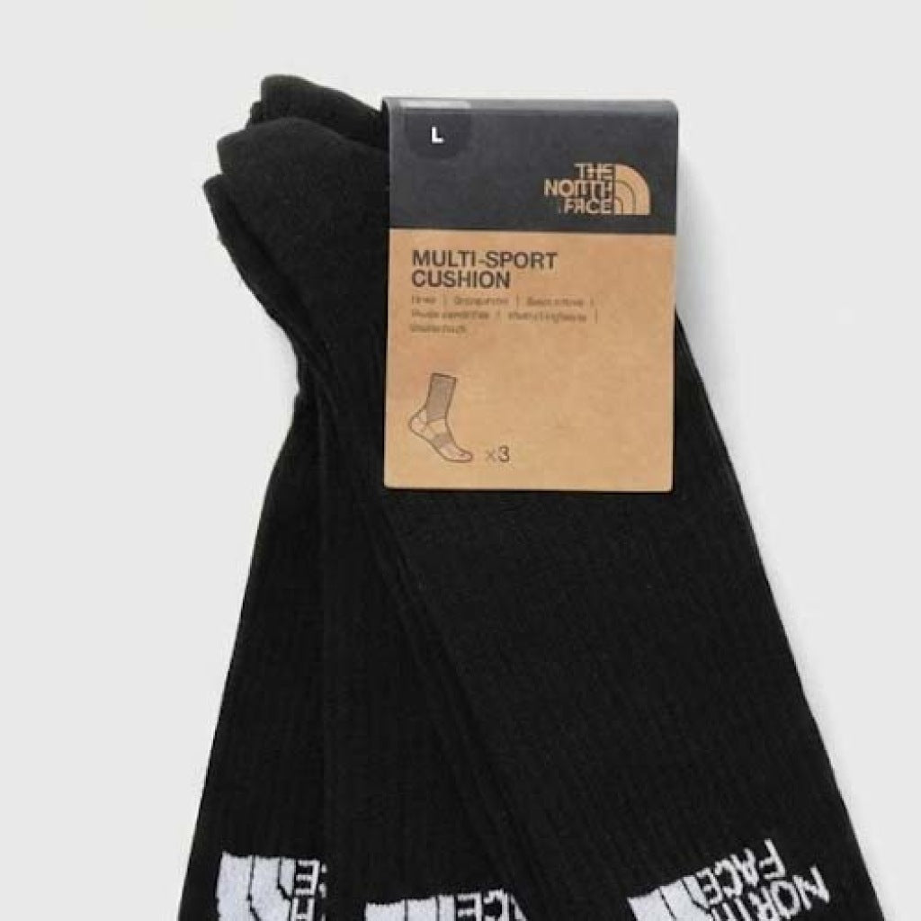 THE NORTH FACE MLSPRT SOCK CSH CREW   en color NEGRO  (6)