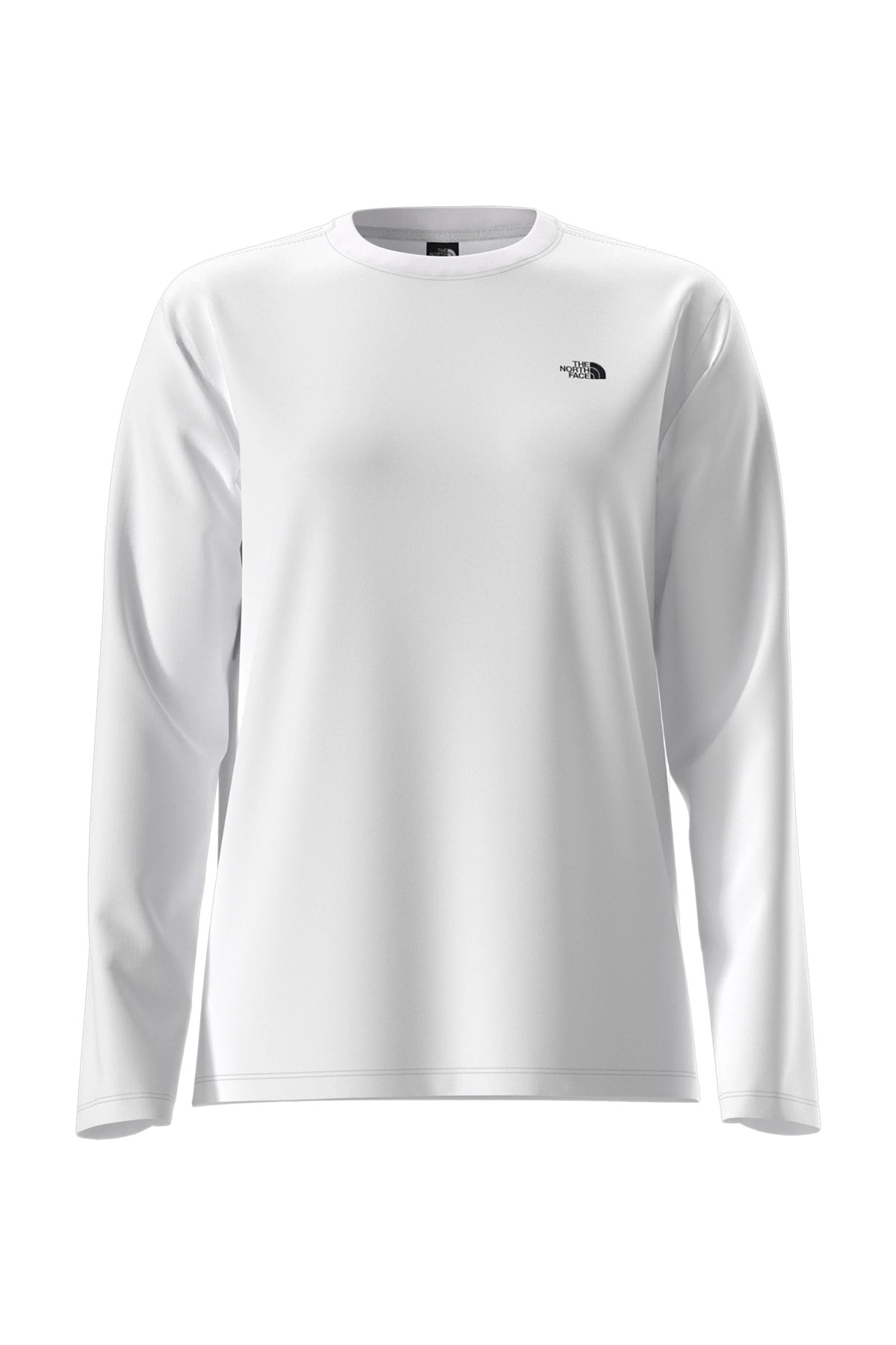 THE NORTH FACE W ESS SD RLX LS TEE en color BLANCO  (1)