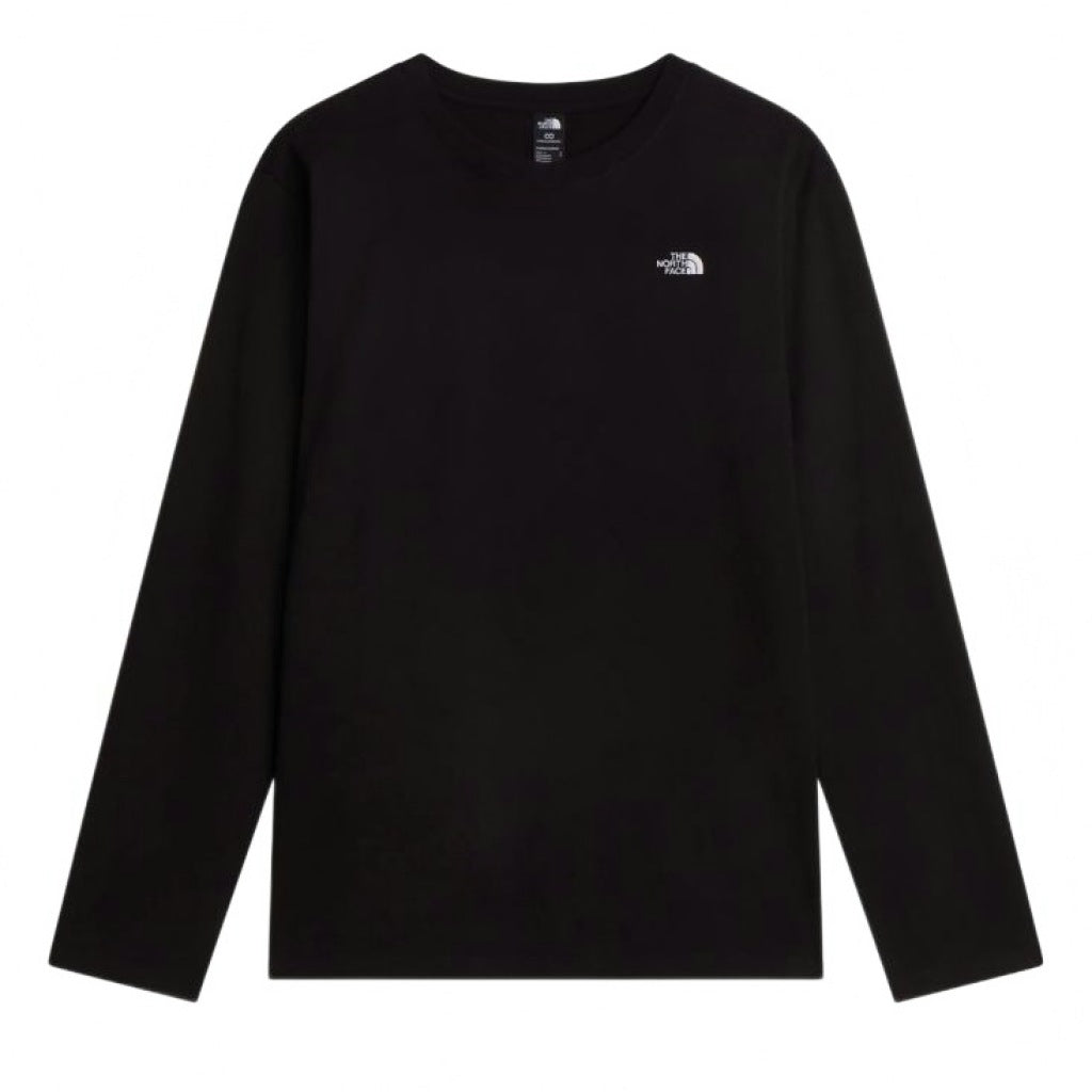 THE NORTH FACE W ESS SD RLX LS TEE en color NEGRO  (5)