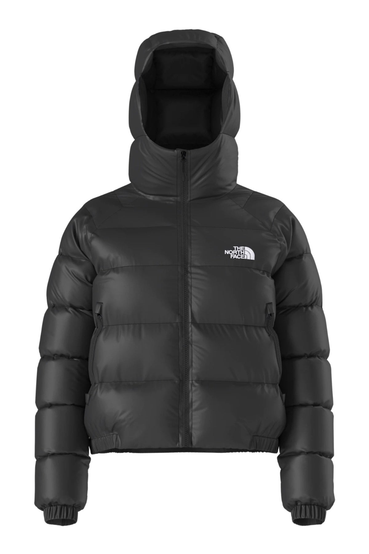 THE NORTH FACE W HYDRN DWN HOODIE en color NEGRO  (1)