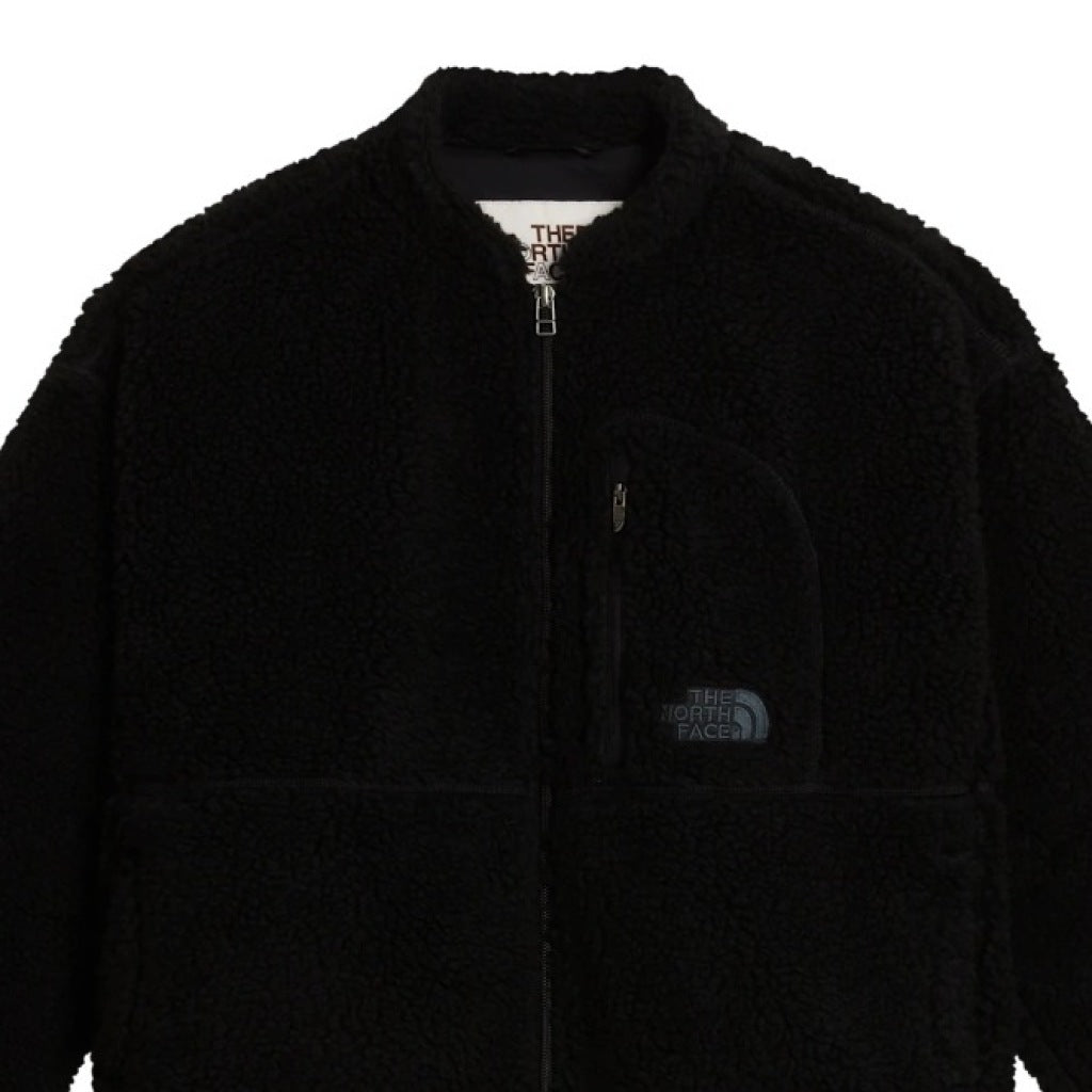 THE NORTH FACE W EXT PLE  FZ JKT en color NEGRO  (6)