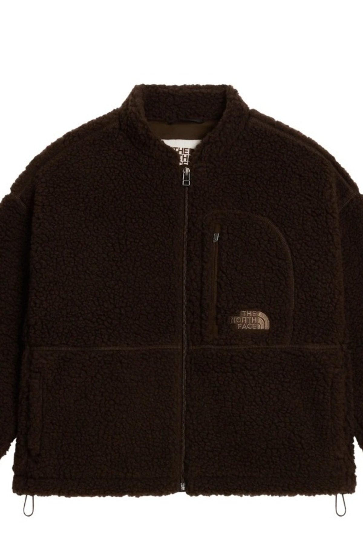 THE NORTH FACE W EXT PLE  FZ JKT en color MARRON  (3)