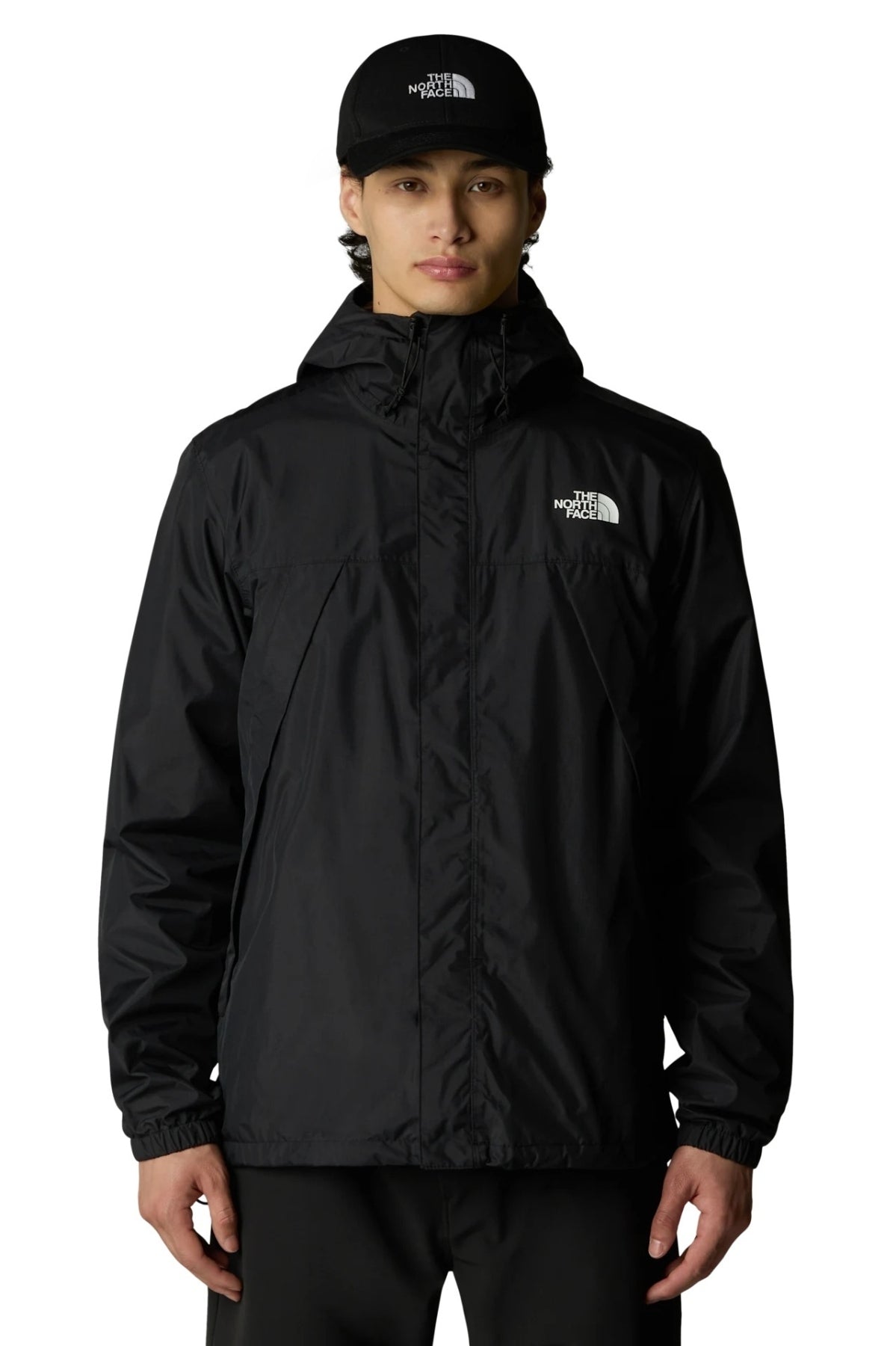 THE NORTH FACE M ANTORA JACKET en color NEGRO  (1)