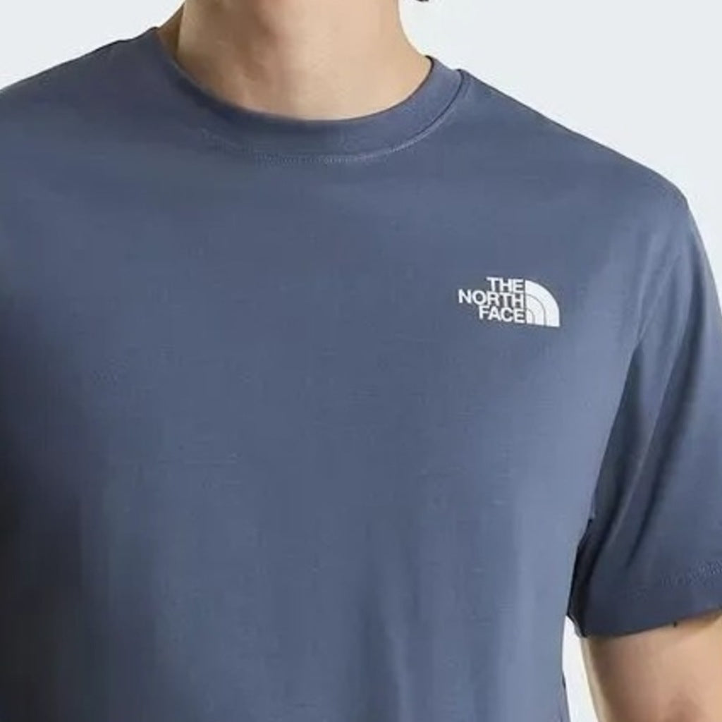 THE NORTH FACE M EVO BOX NSE REG SS T en color AZUL  (6)
