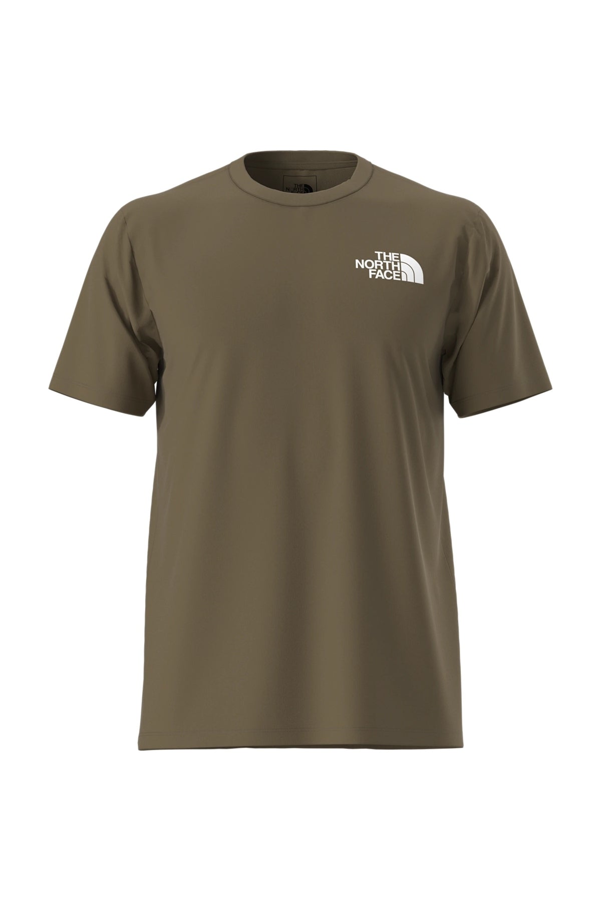 THE NORTH FACE M EVO BOX NSE REG SS T en color VERDE  (1)