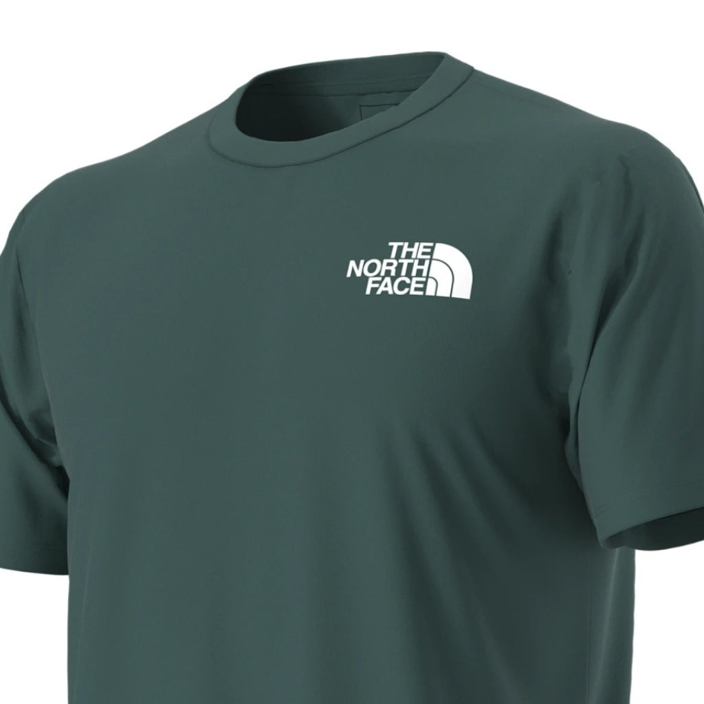 THE NORTH FACE M EVO BOX NSE REG SS T en color VERDE  (6)