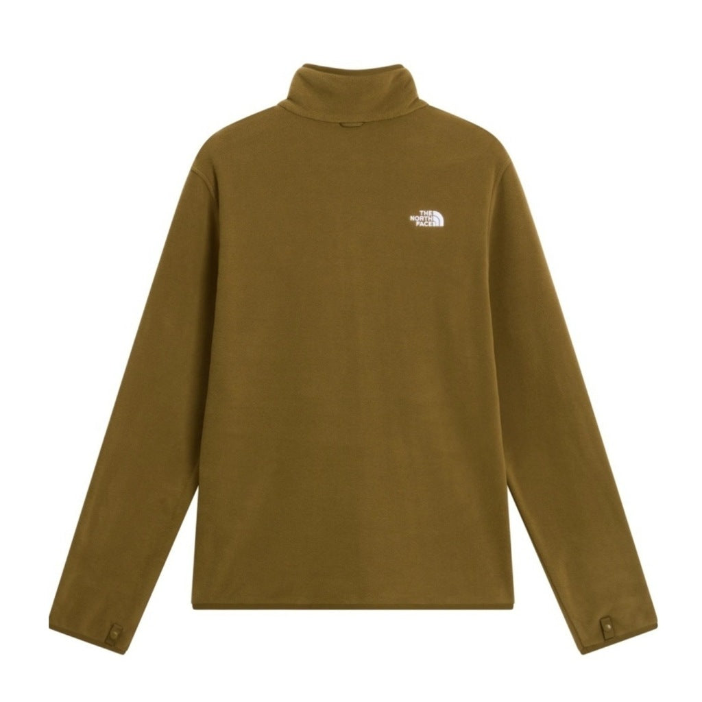 THE NORTH FACE M GLACIER FLC JKT en color MARRON  (5)