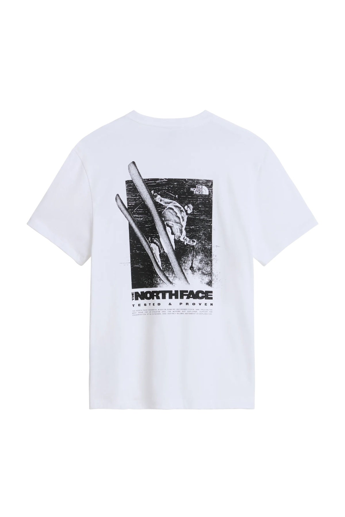 THE NORTH FACE U TESTED N PROVEN SS T en color BLANCO  (2)