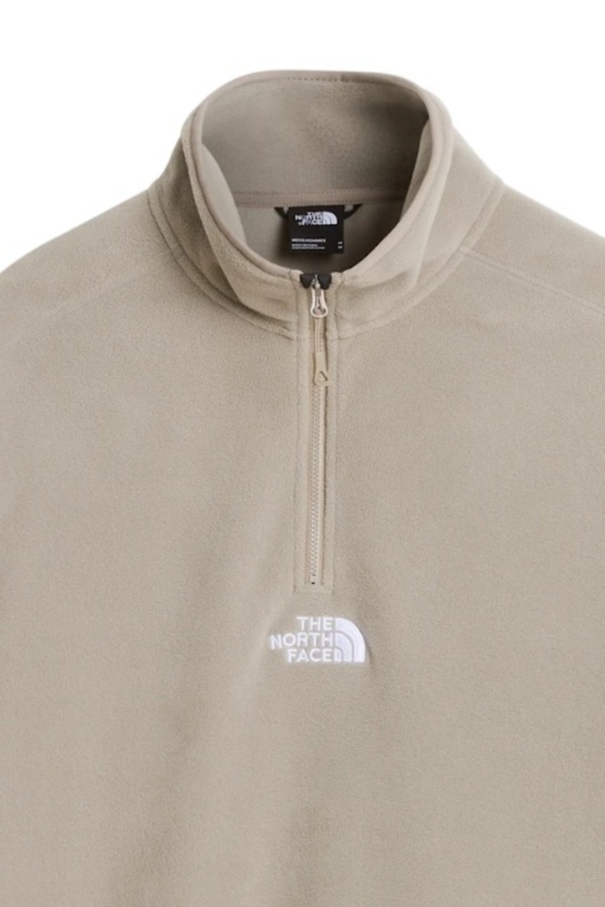 THE NORTH FACE M GLACIER / ZIP - EMB Stone SLA en color BEIS  (3)