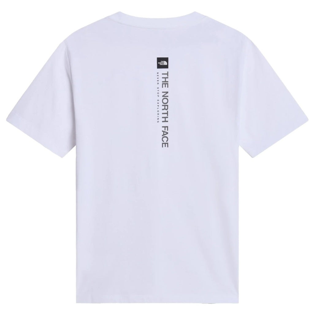 THE NORTH FACE M VERTICAL REG SS TEE en color BLANCO  (5)