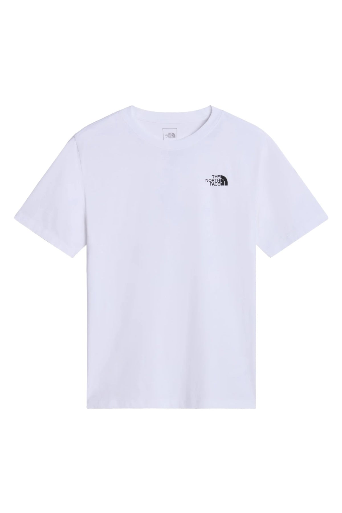 THE NORTH FACE M VERTICAL REG SS TEE en color BLANCO  (1)