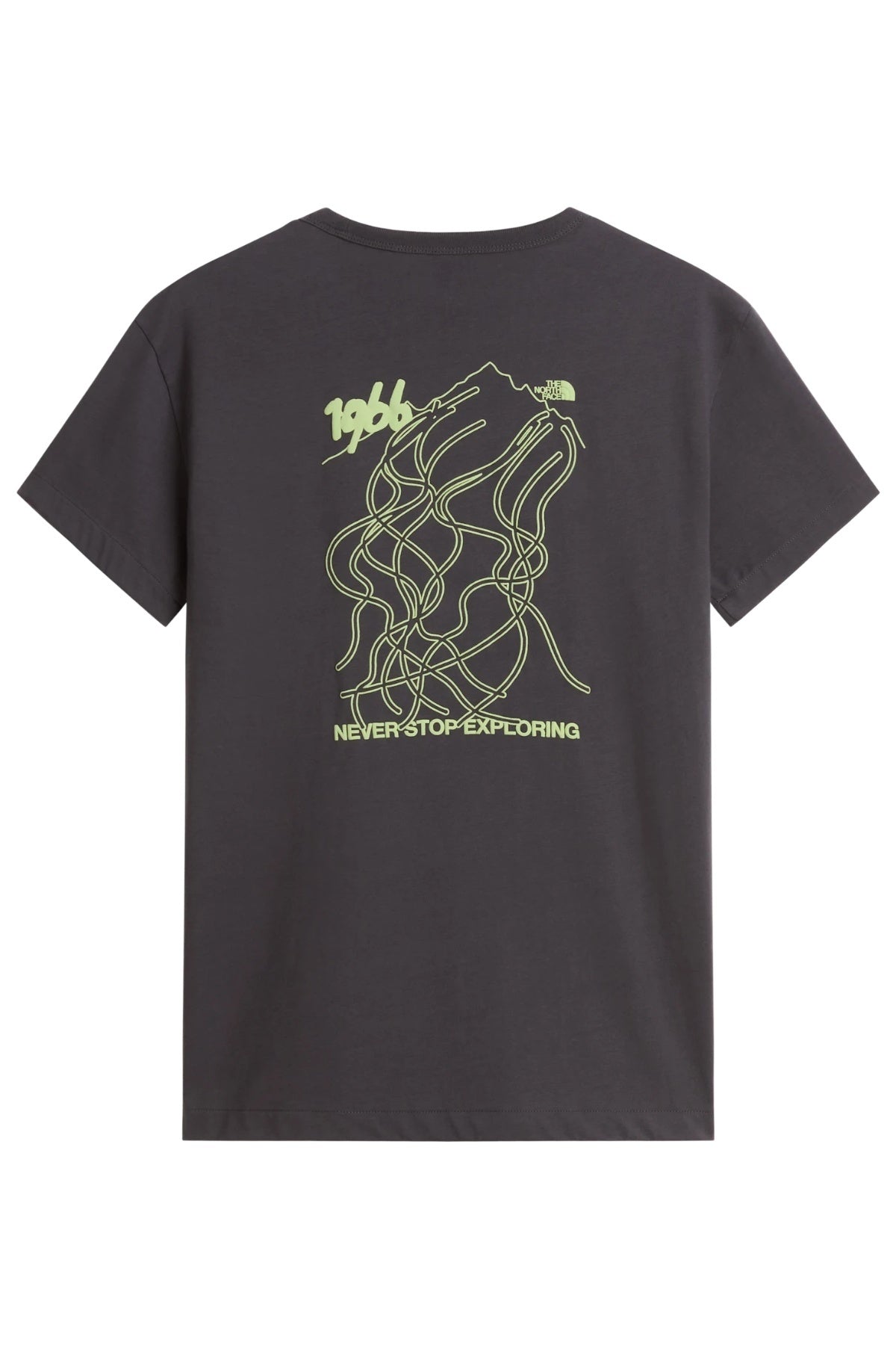 THE NORTH FACE U NSE SLOPES RLX SS TEE en color GRIS  (4)