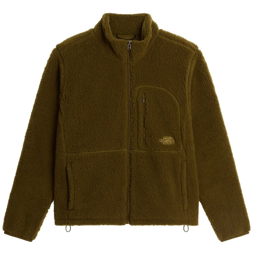 THE NORTH FACE M EXTREME PILE  FZ JKT en color VERDE  (4)