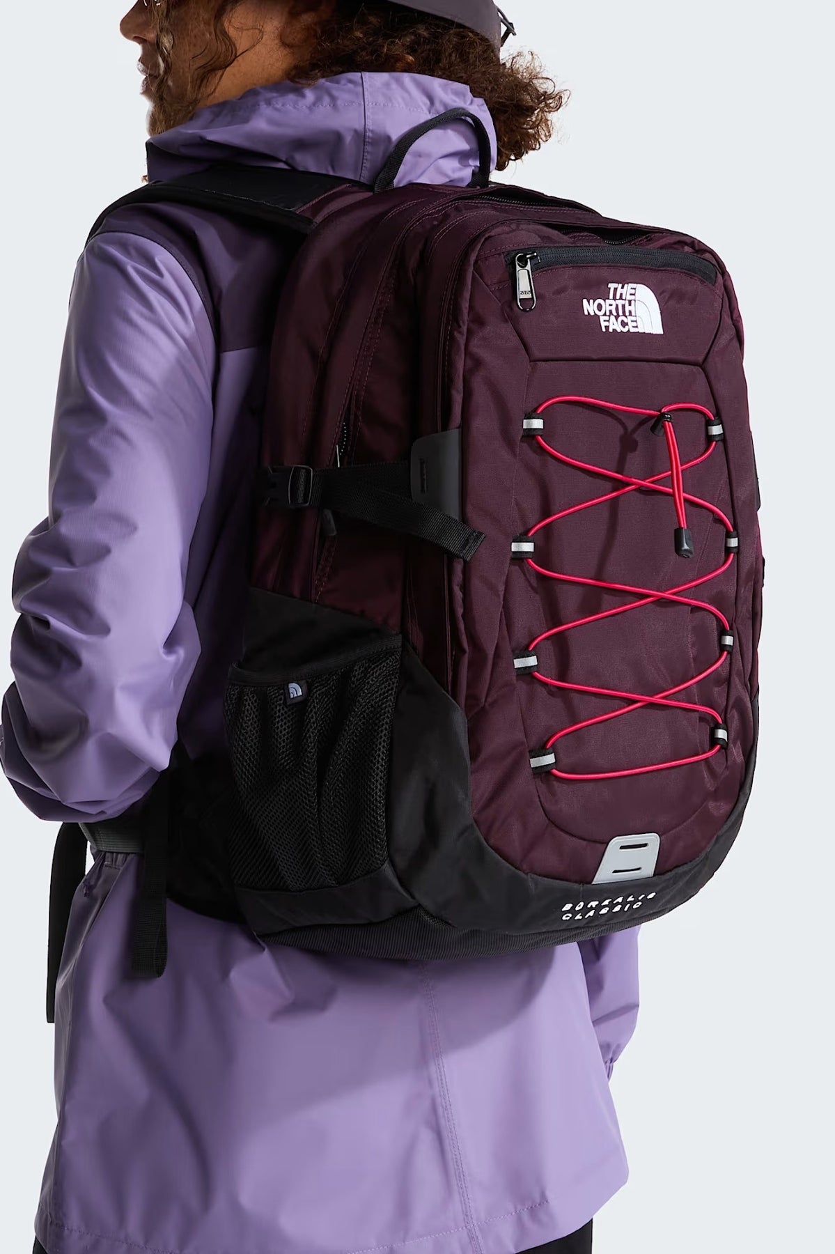 THE NORTH FACE BOREALIS CLASSIC BKP en color BURDEOS  (1)