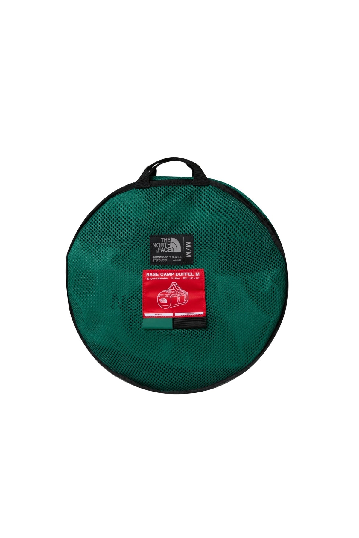 THE NORTH FACE BASE CAMP DUFFEL en color VERDE  (1)