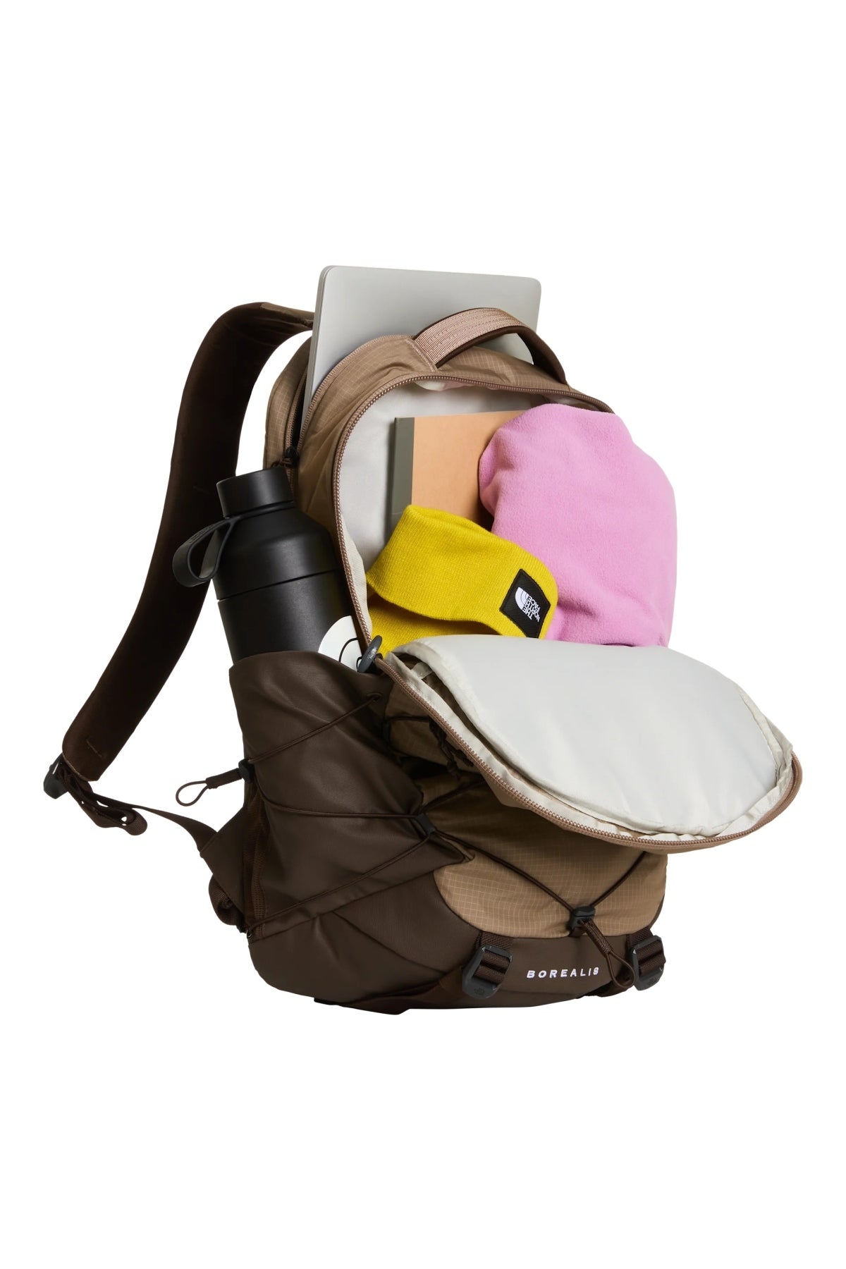 THE NORTH FACE BOREALIS BACKPACK en color MARRON CLARO  (2)