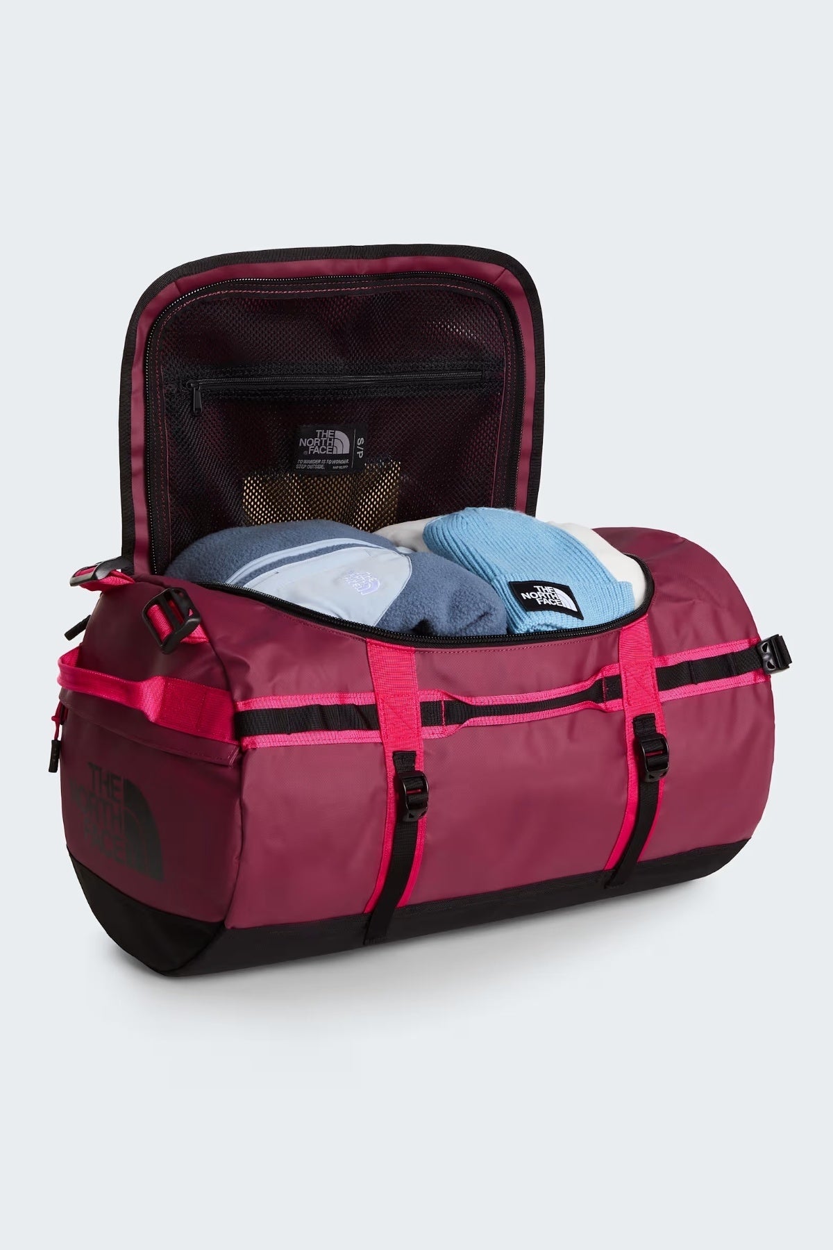 THE NORTH FACE BASE CAMP DUFFEL en color BURDEOS  (3)