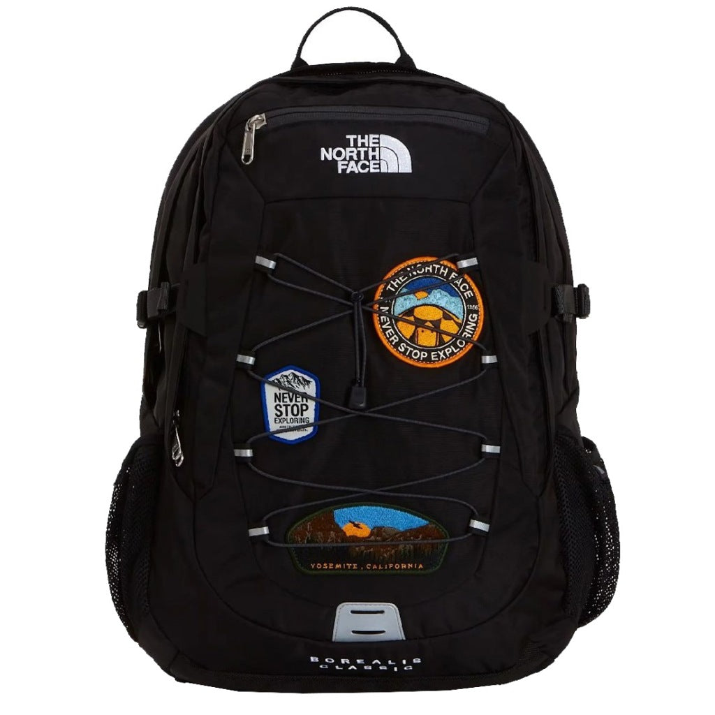 THE NORTH FACE BOREALIS CLSSC PATCH en color NEGRO  (4)