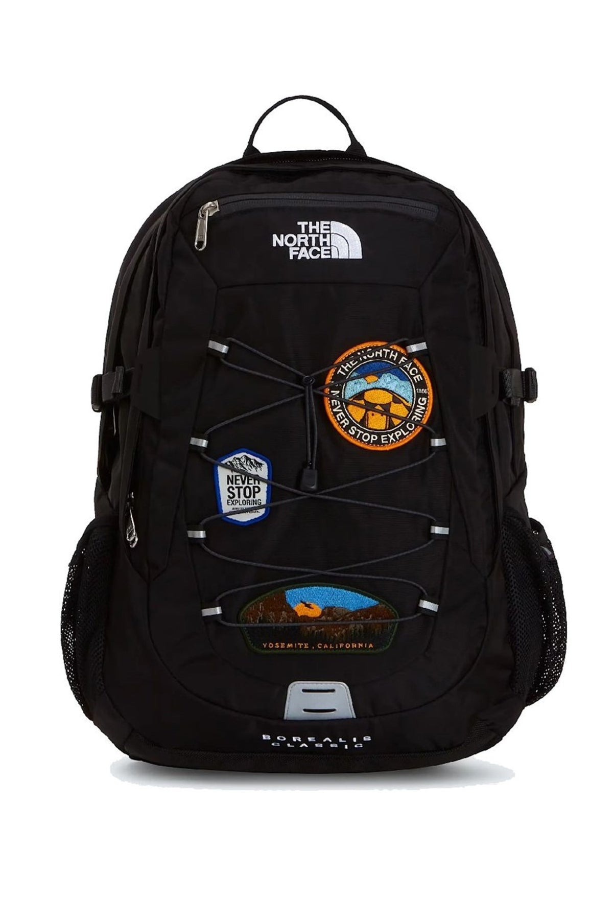 THE NORTH FACE BOREALIS CLSSC PATCH en color NEGRO  (1)