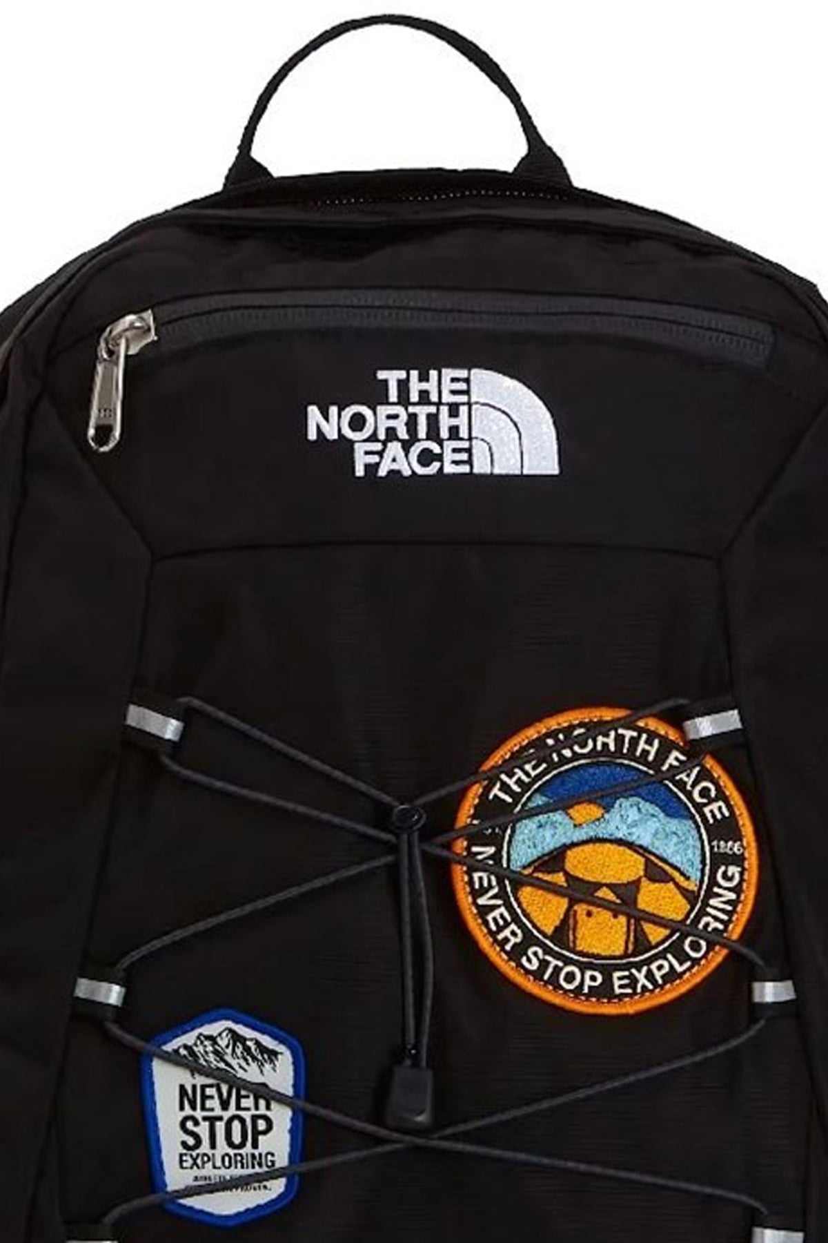 THE NORTH FACE BOREALIS CLSSC PATCH en color NEGRO  (3)