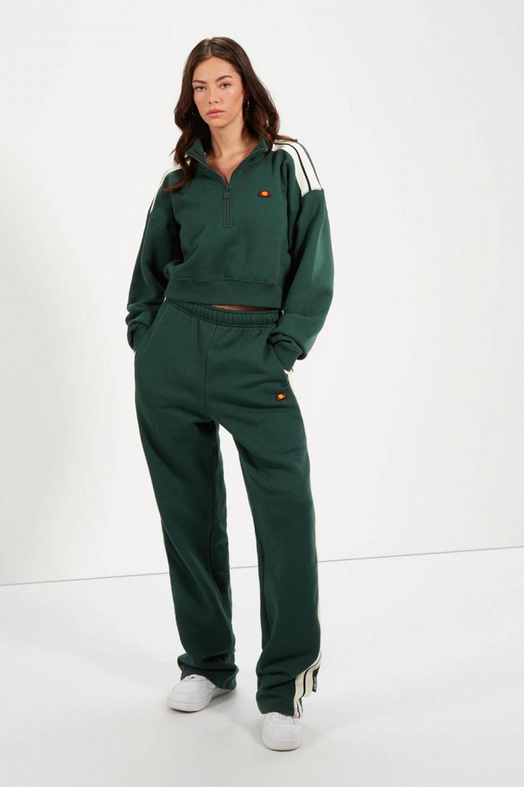 ELLESSE INNOCENZO CROP SWEATSHIRT en color VERDE  (2)