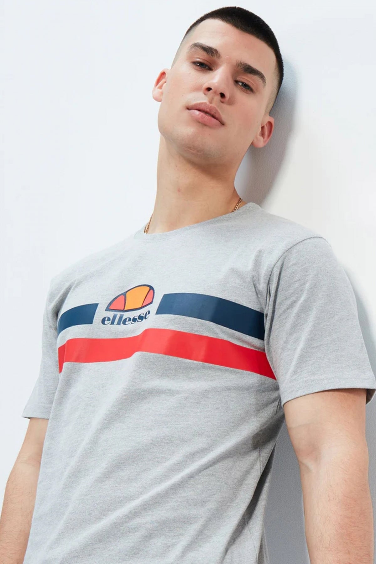 ELLESSE  APREL TEE en color GRIS  (2)