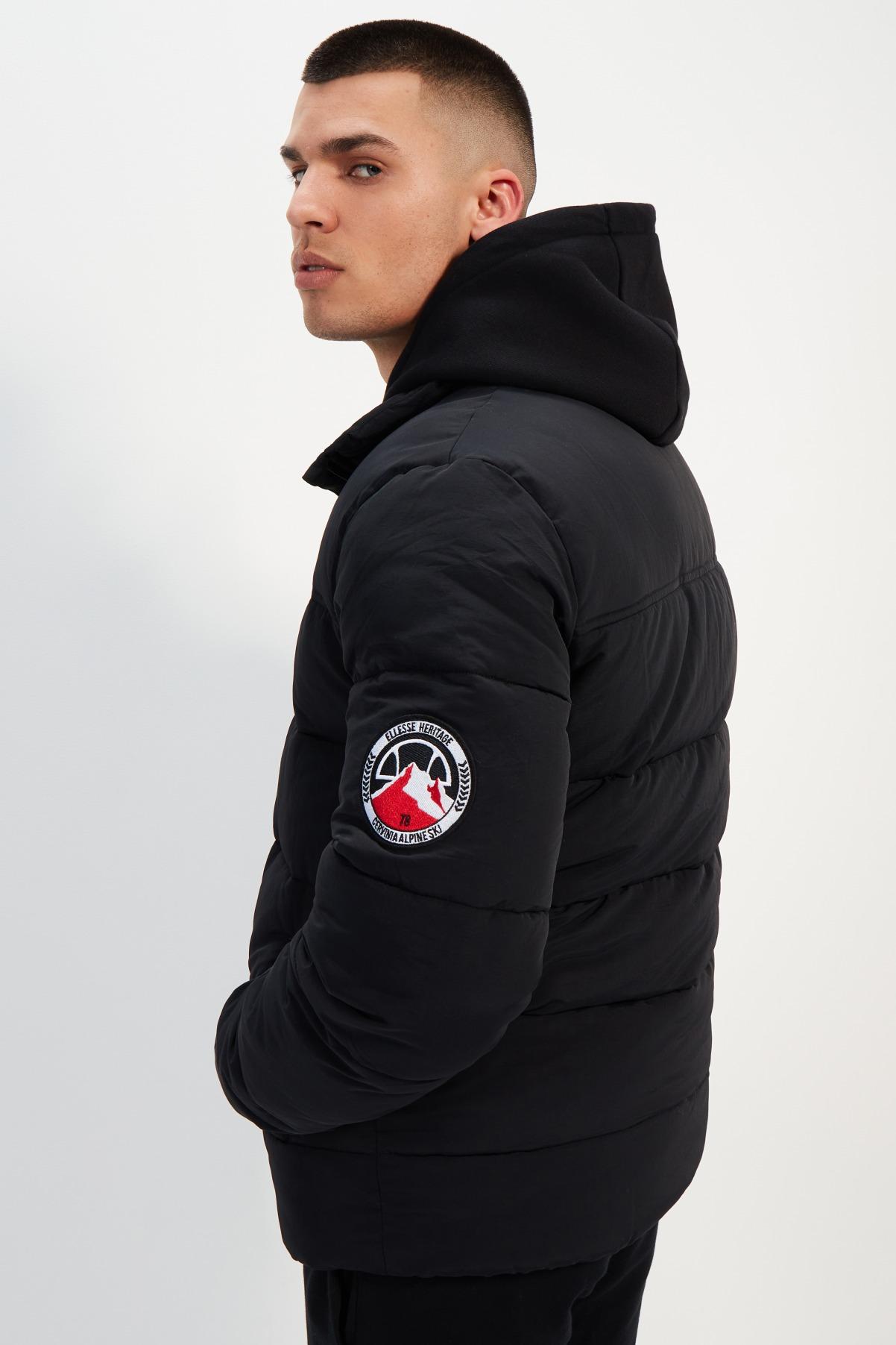 ELLESSE NEBULA PADDED JACKET en color NEGRO  (3)