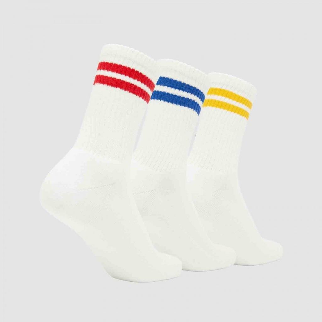 ELLESSE PULLO PACK  SOCKS en color BLANCO  (5)