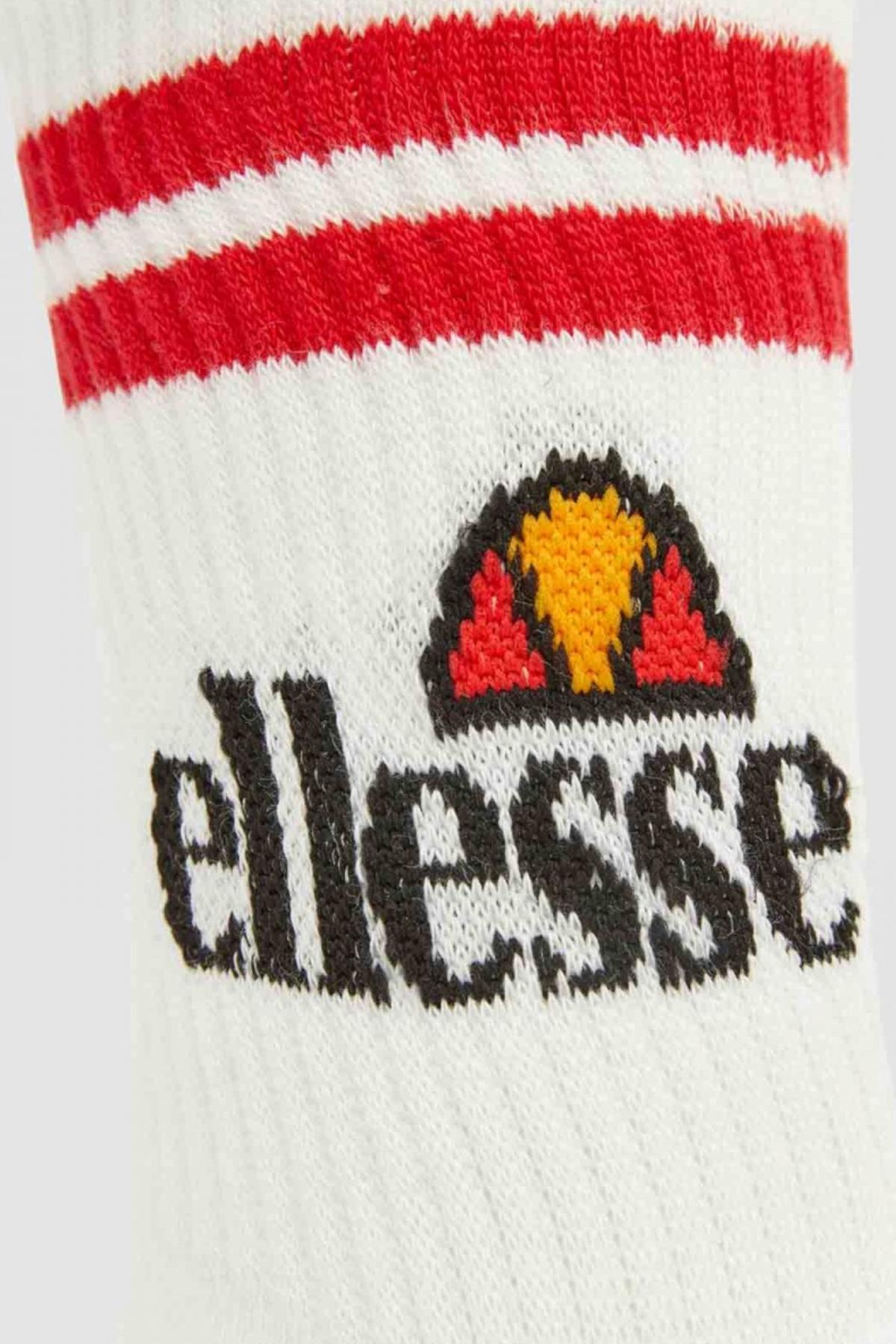 ELLESSE PULLO PACK  SOCKS en color BLANCO  (3)