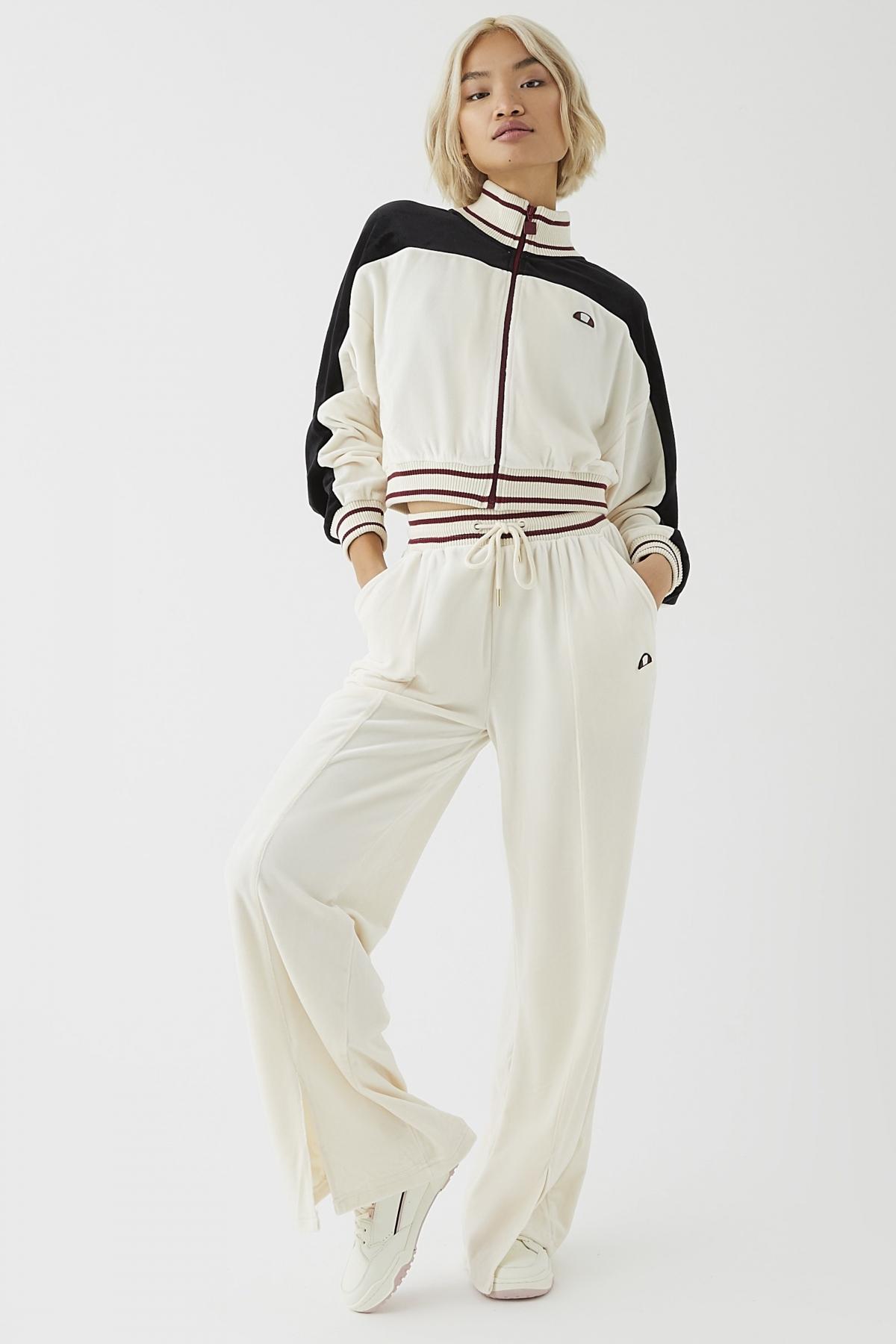 ELLESSE BLOOM CROPPED TRACK TOP en color BLANCO  (3)