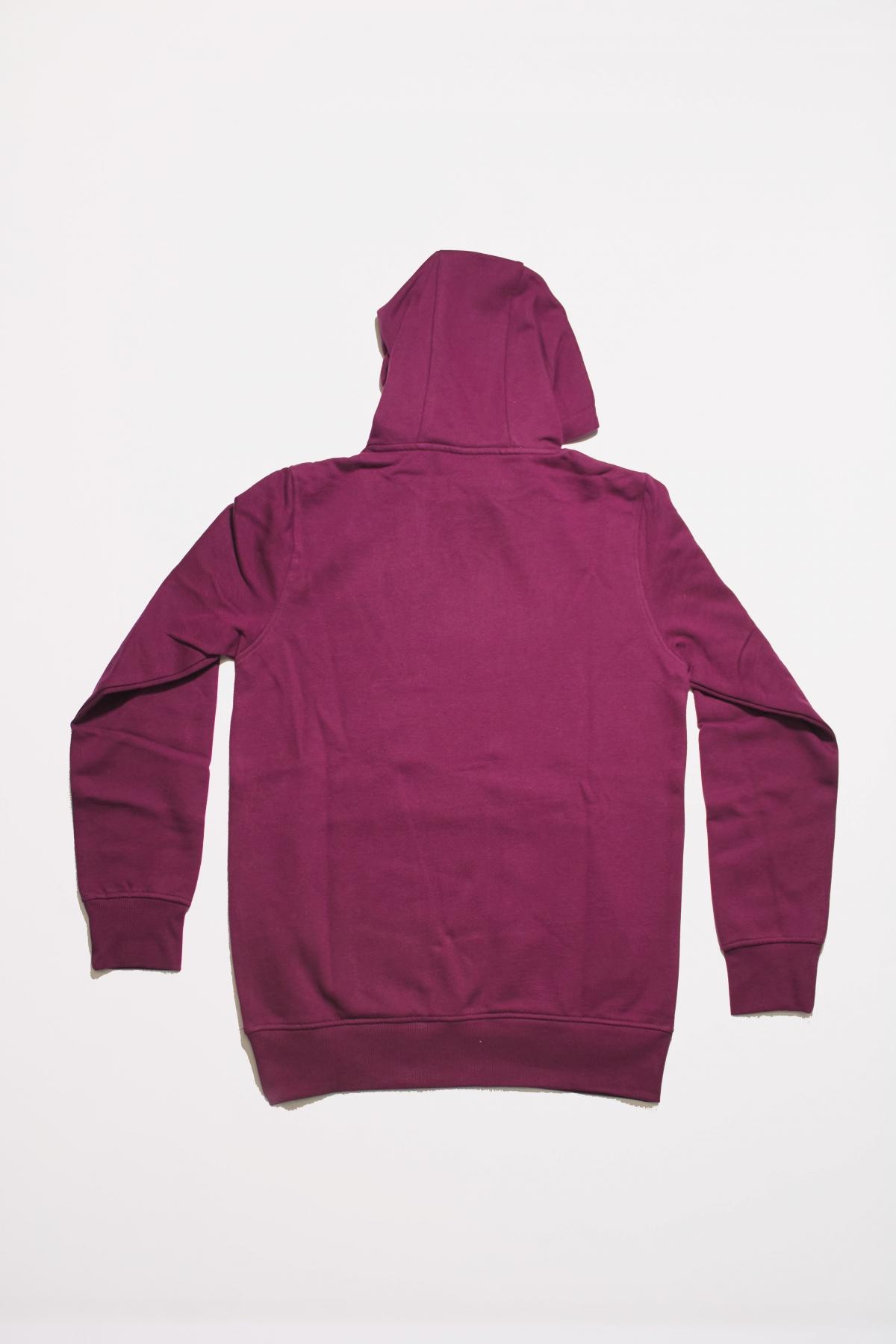 ELLESSE MVELLO HOODY en color BURDEOS  (2)