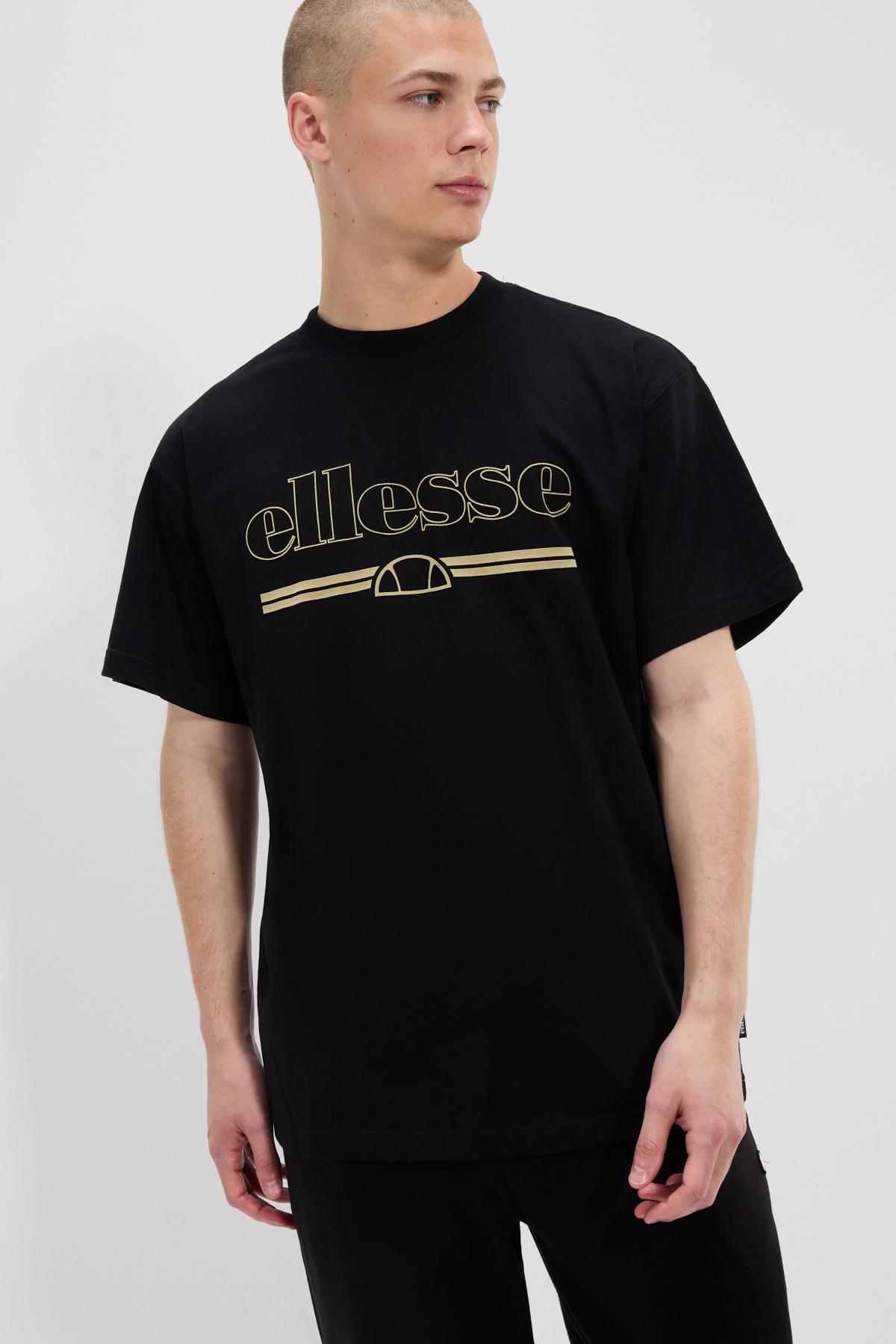 ELLESSE STRAZO TEE en color NEGRO  (1)