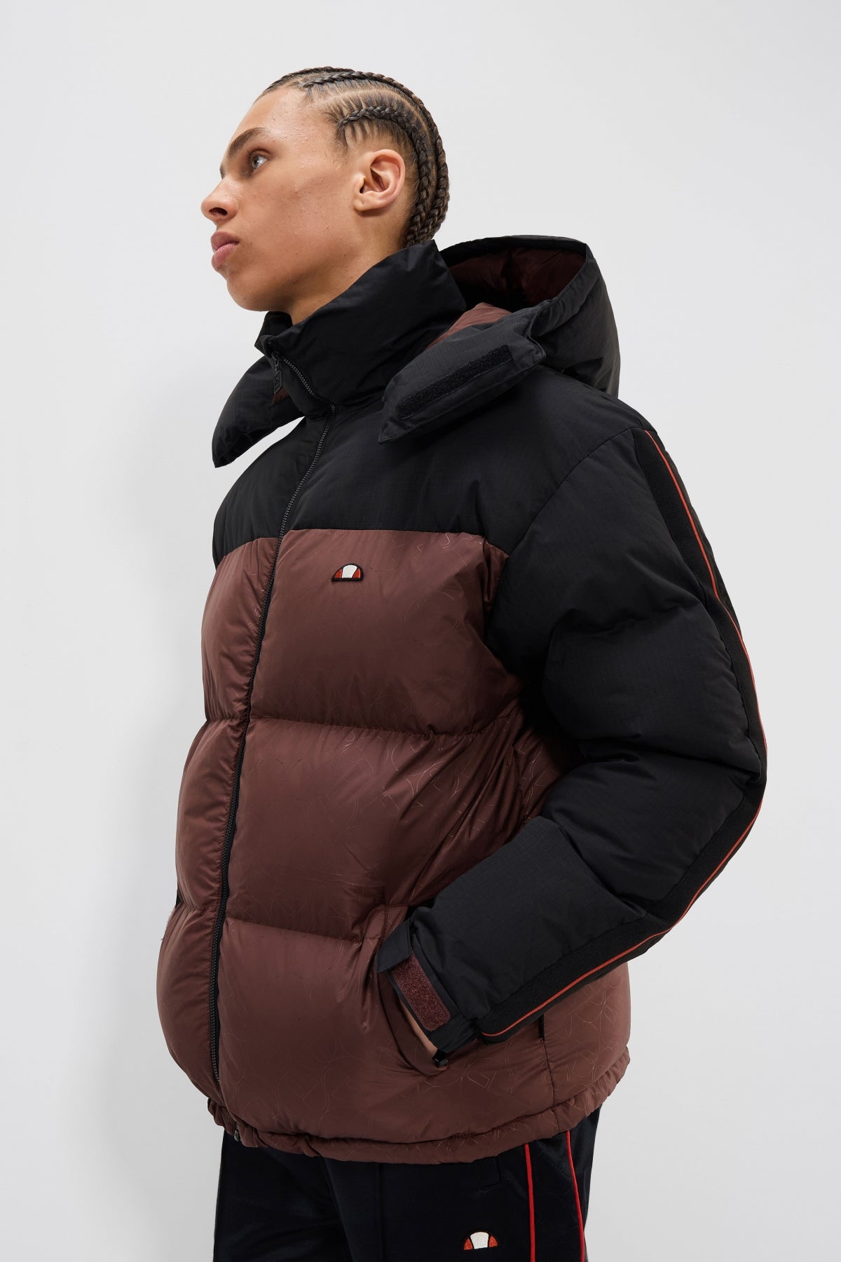 ELLESSE APPIANI  PADDED JACKET en color MARRON  (1)