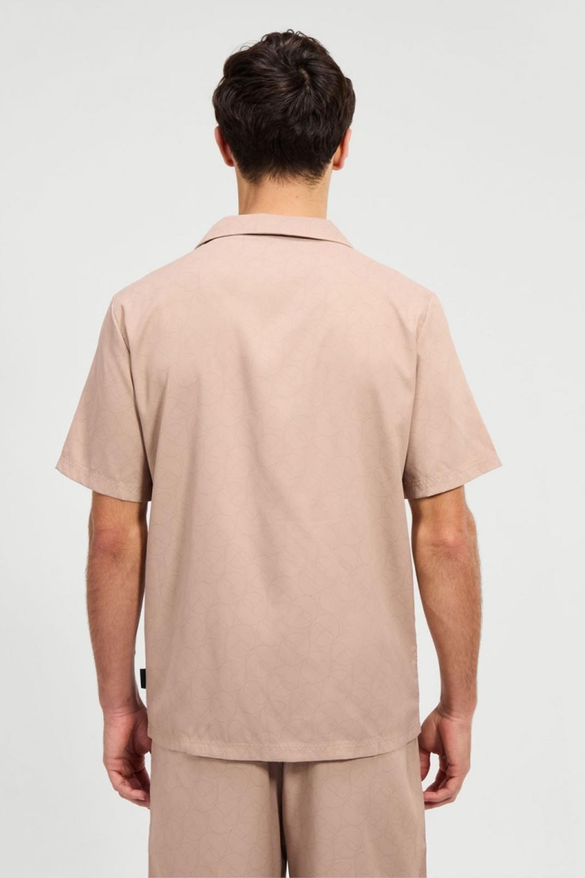 ELLESSE ORVIETA SHIRT en color MARRON CLARO  (3)