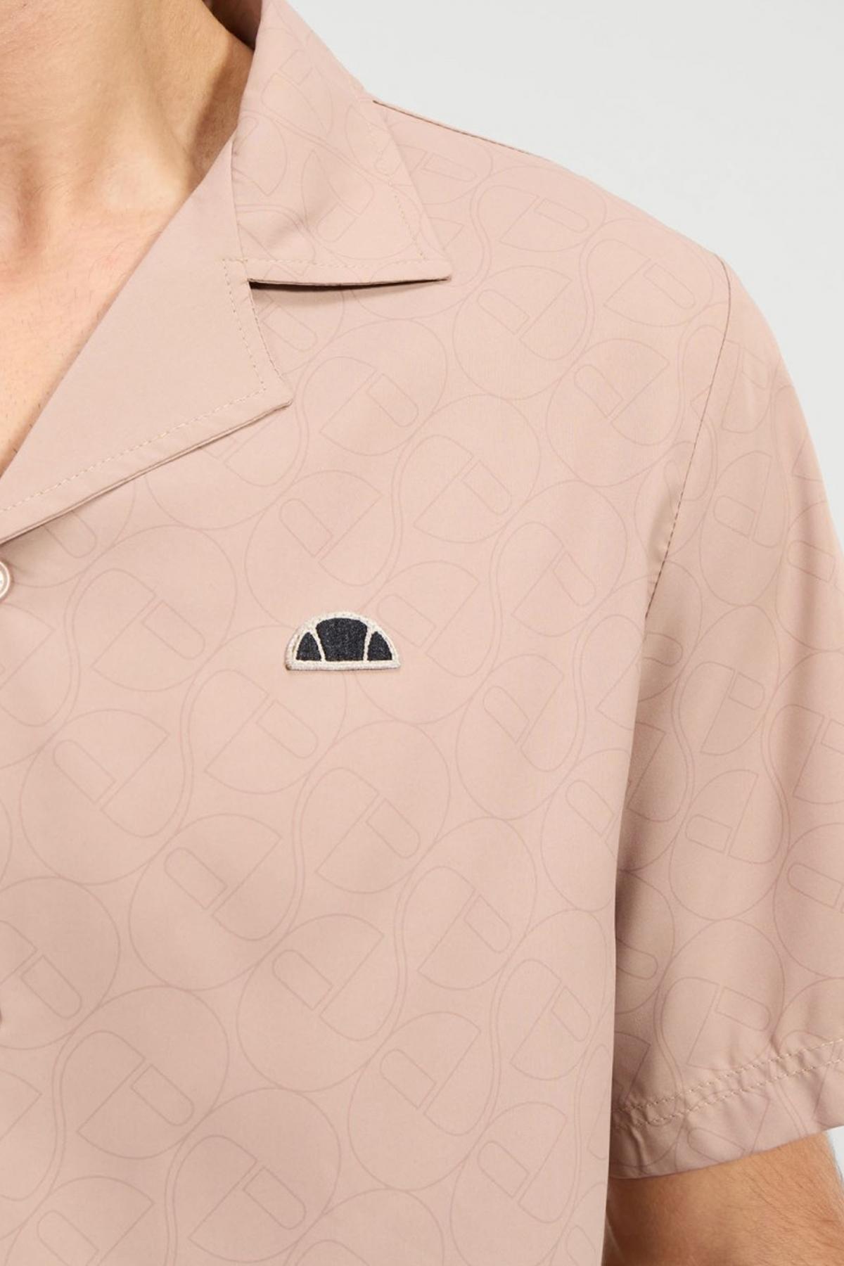 ELLESSE ORVIETA SHIRT en color MARRON CLARO  (4)