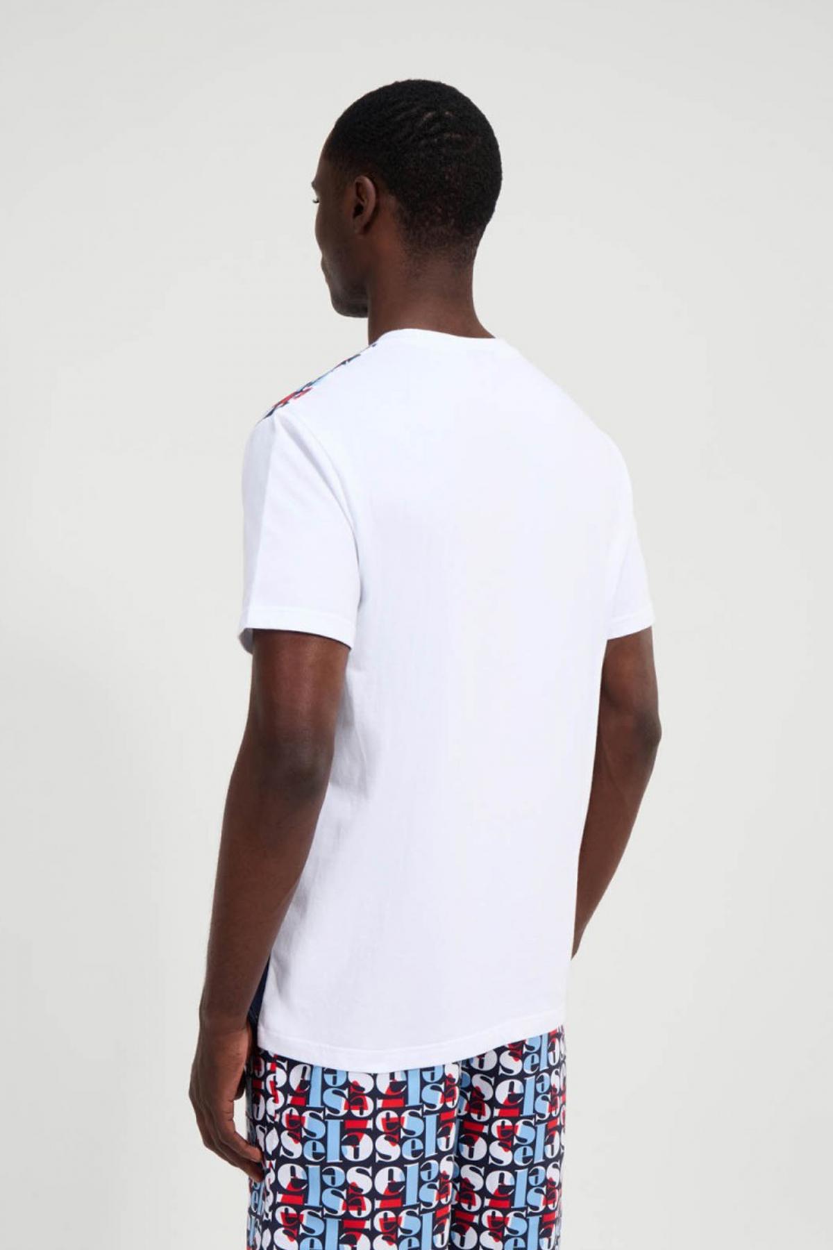 ELLESSE BLOCK AOP TEE en color BLANCO  (3)