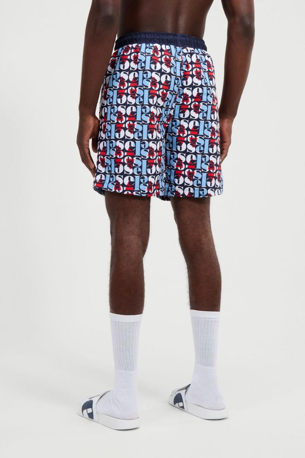 ELLESSE LOCK AOP SHORT SWIM SHORT en color AZUL  (3)