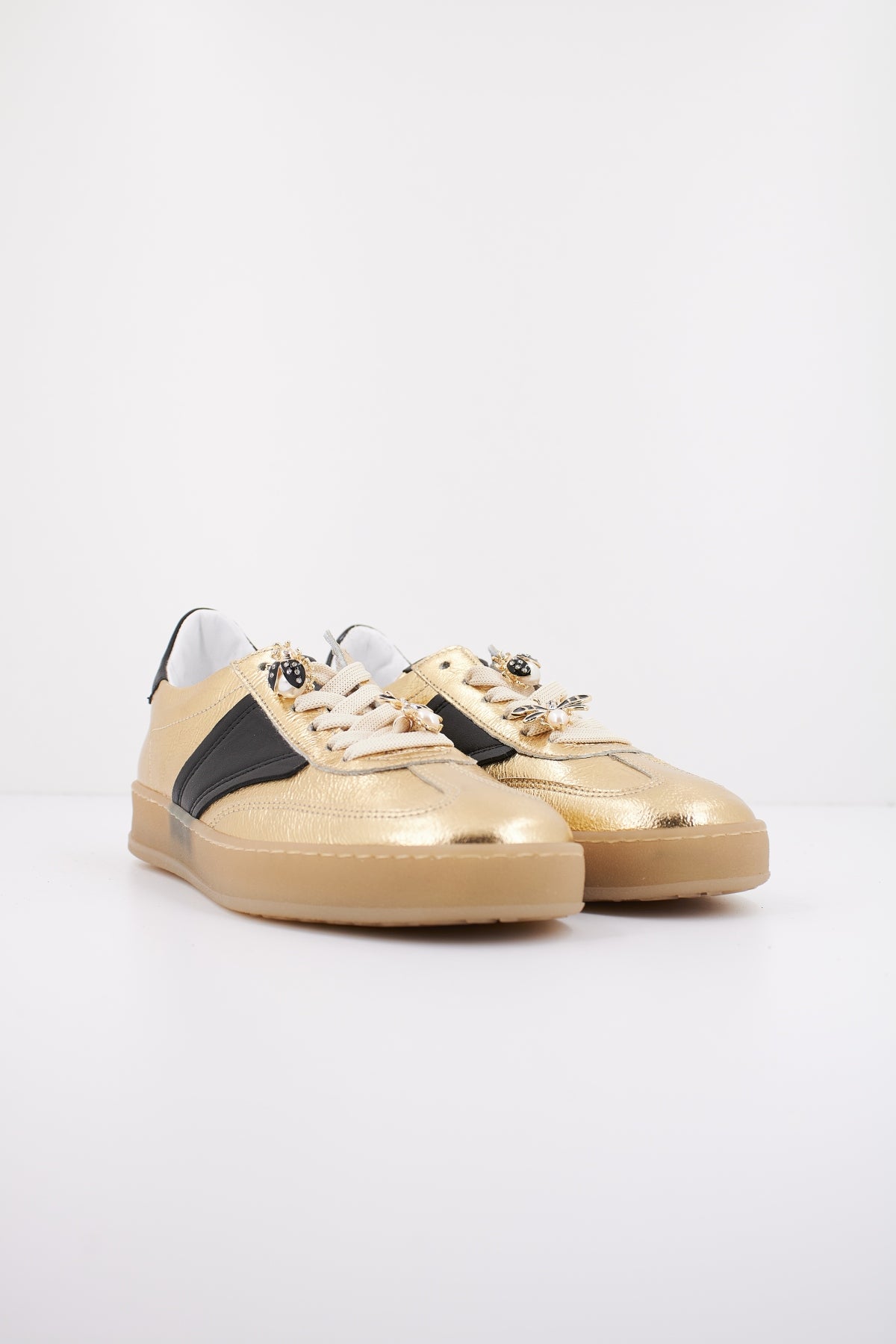 Mjus Turnschuhe Mit Gold Sport Zapatillas Online En Zacaris