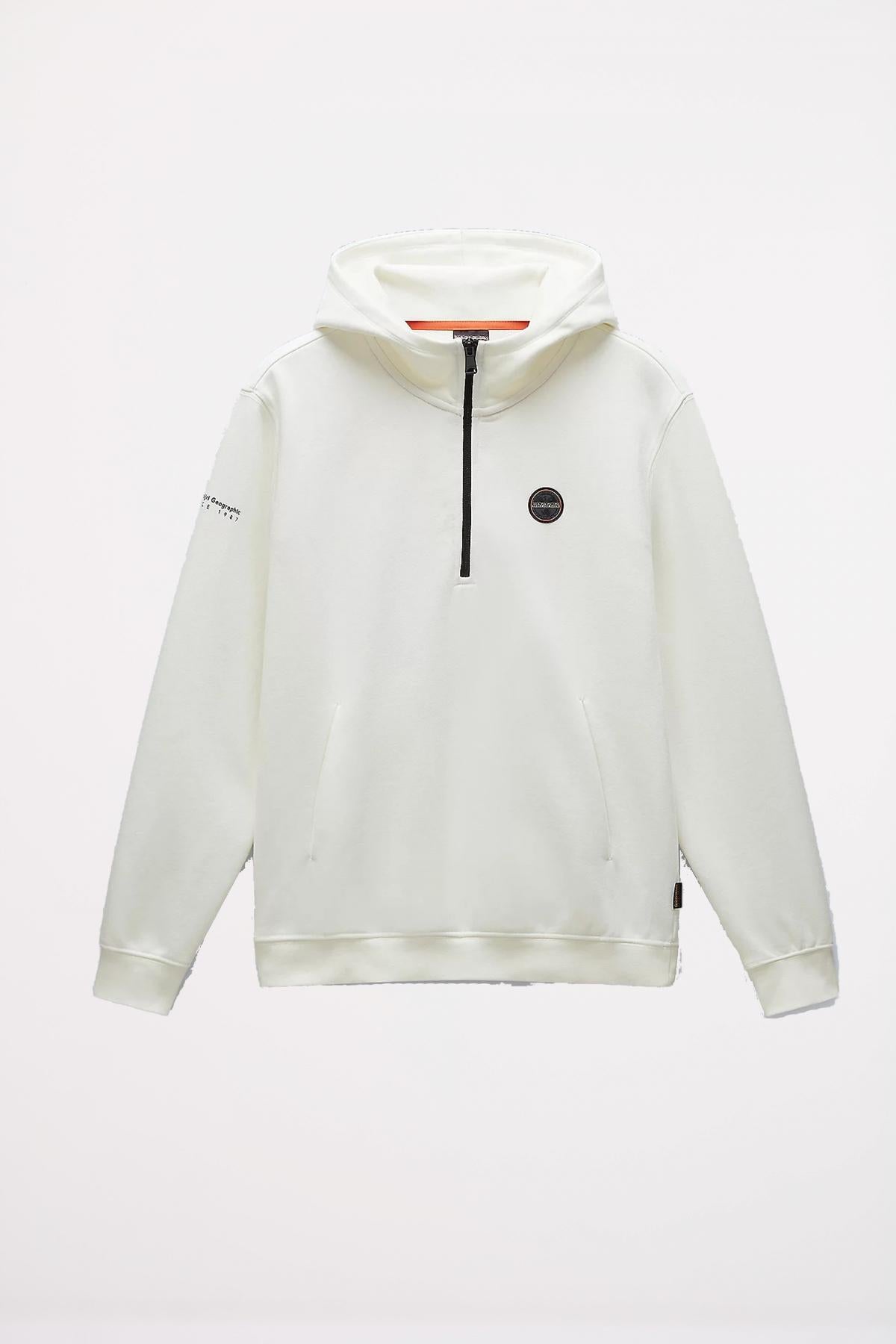NAPAPIJRI B-BADGE en color BLANCO  (2)
