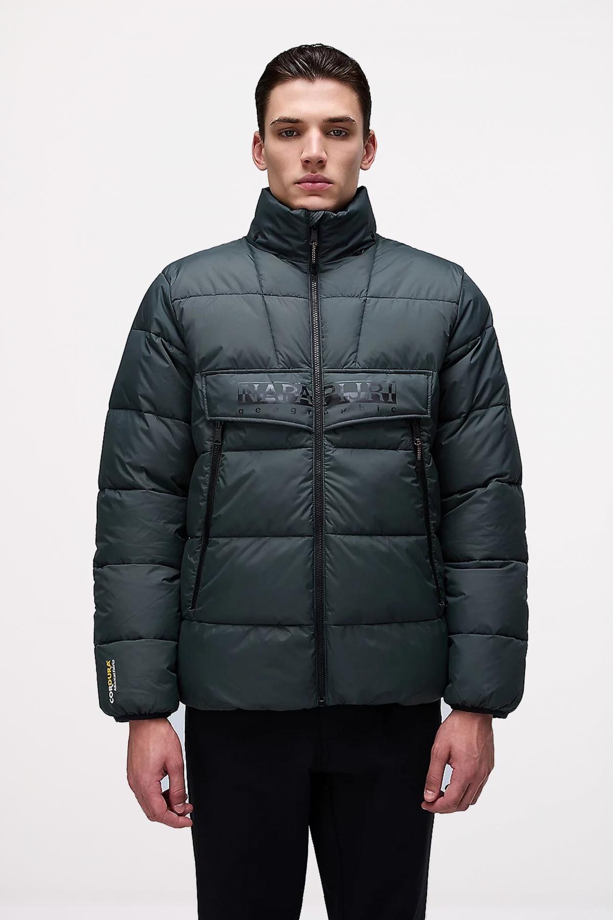 NAPAPIJRI RF PUFFER OPEN GS en color VERDE  (1)