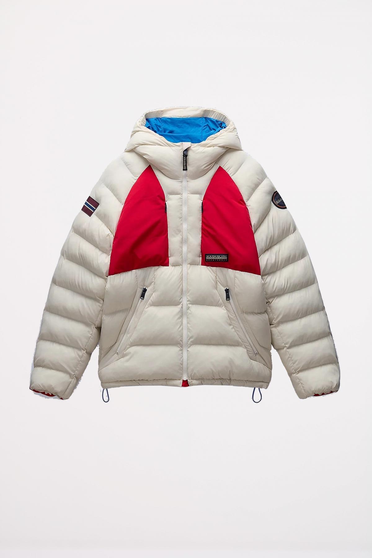 NAPAPIJRI A-MOESA PUF en color BLANCO  (2)